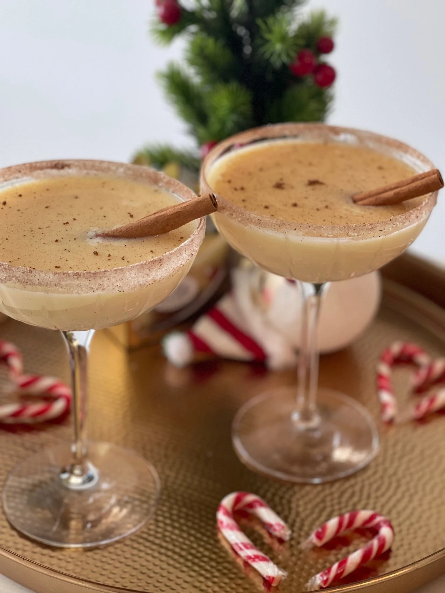 Eggnog Martini
