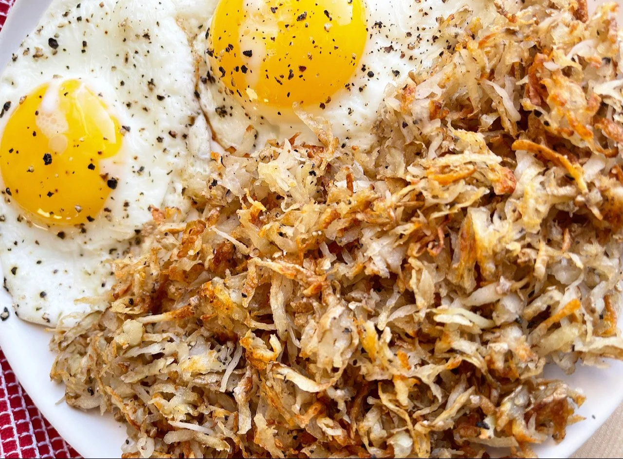 Homemade Shredded Hashbrowns