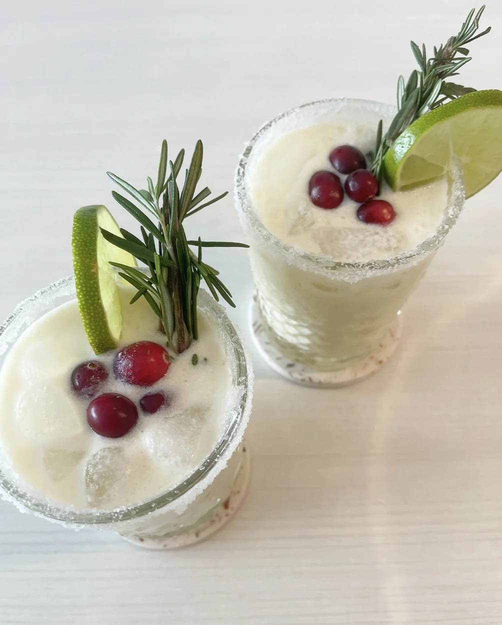 White Coco Christmas Margarita