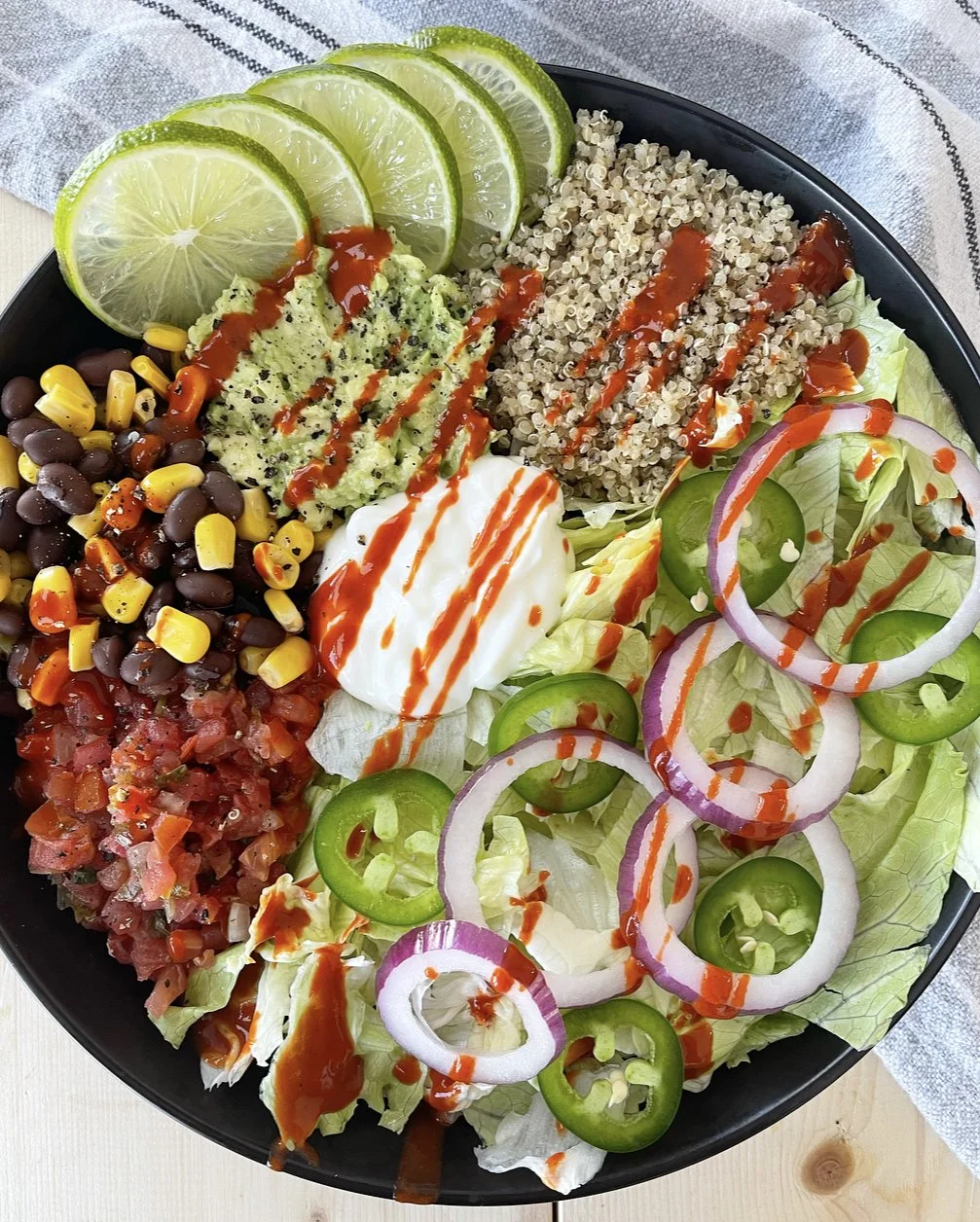 Quinoa Burrito Bowl