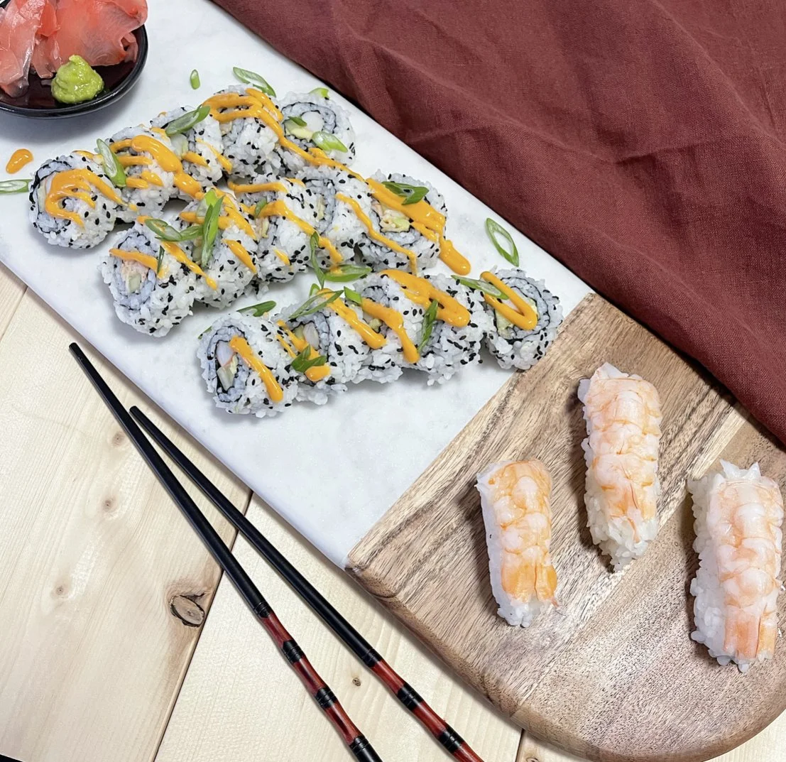 Homemade California Rolls
