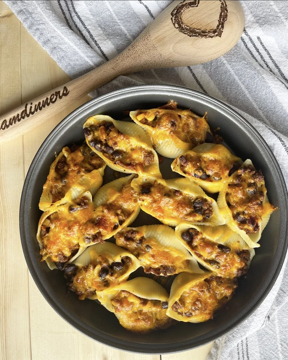 Taco Stuffed Pasta Shells