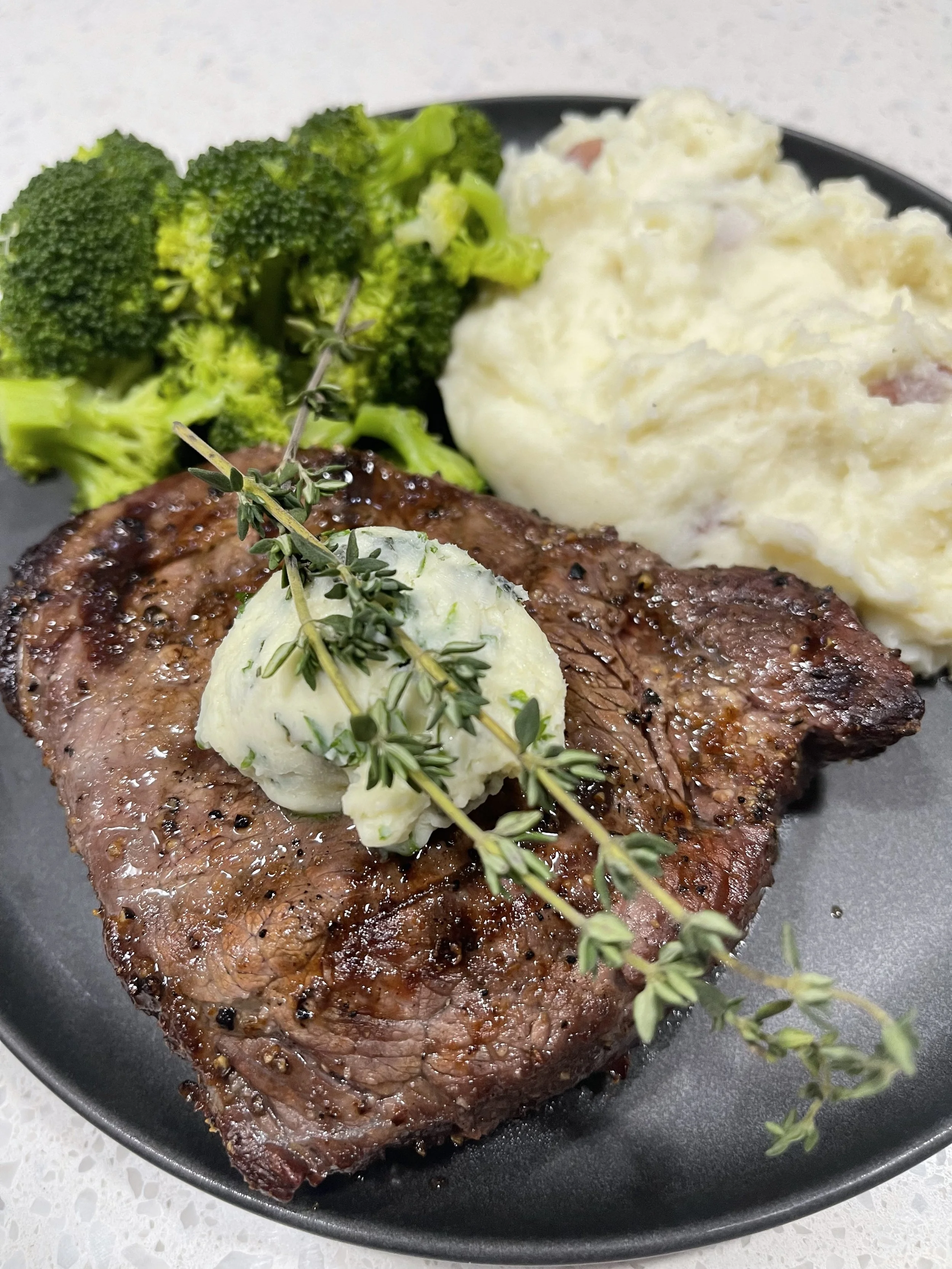 Herby Butter Steak