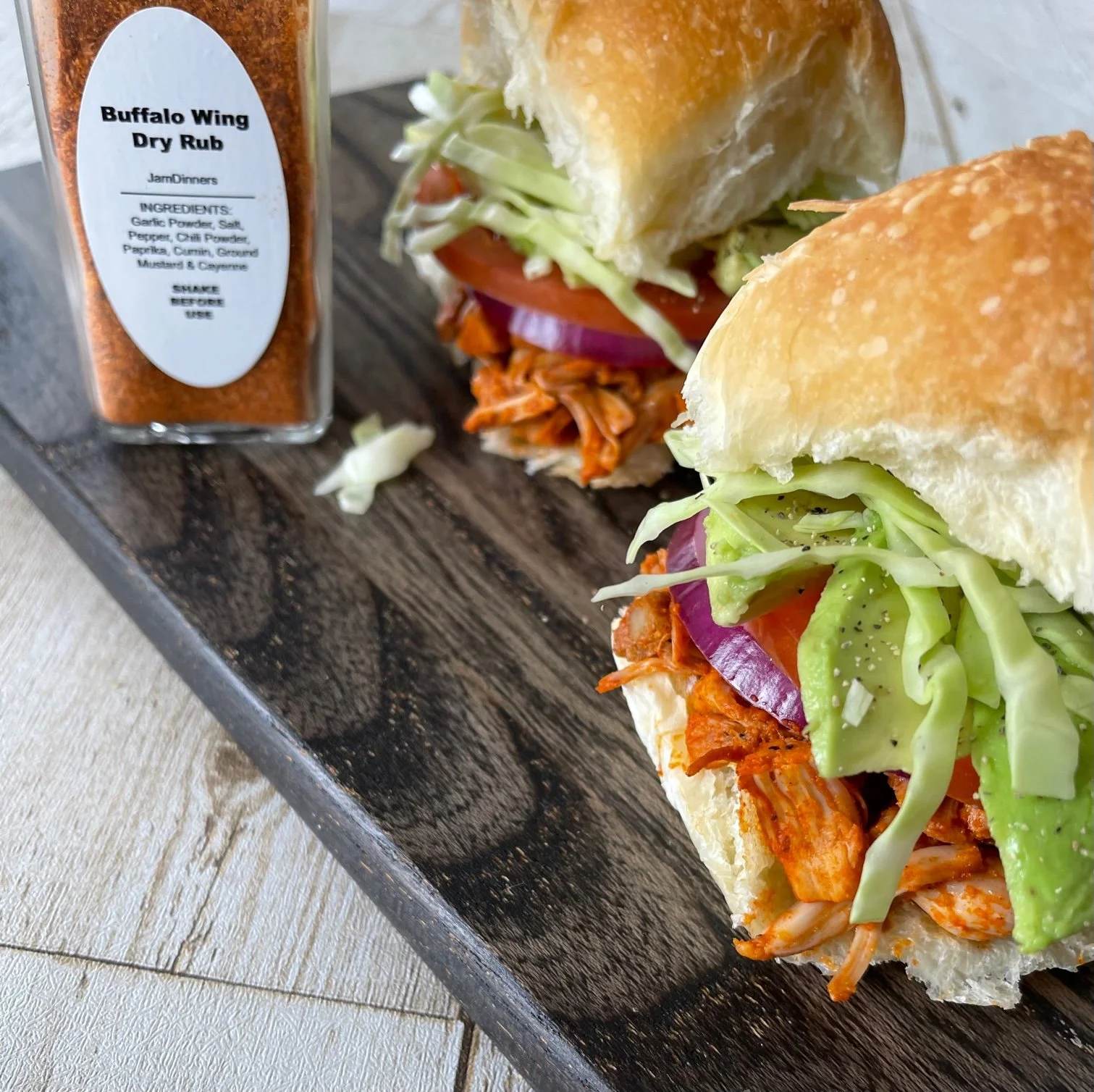 Buffalo Jack Fruit Sliders