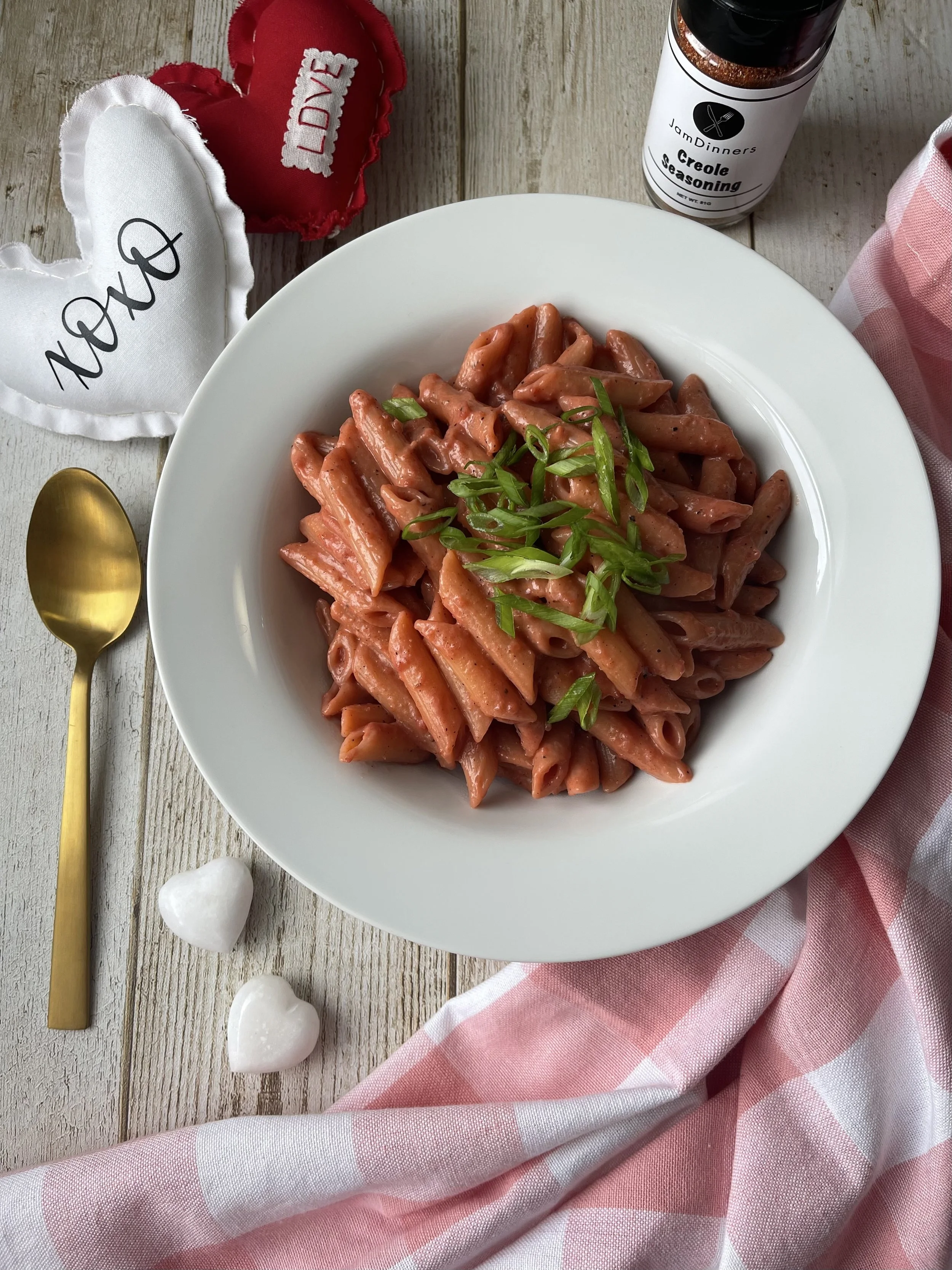 Spicy PINK Roasted Beet Pasta