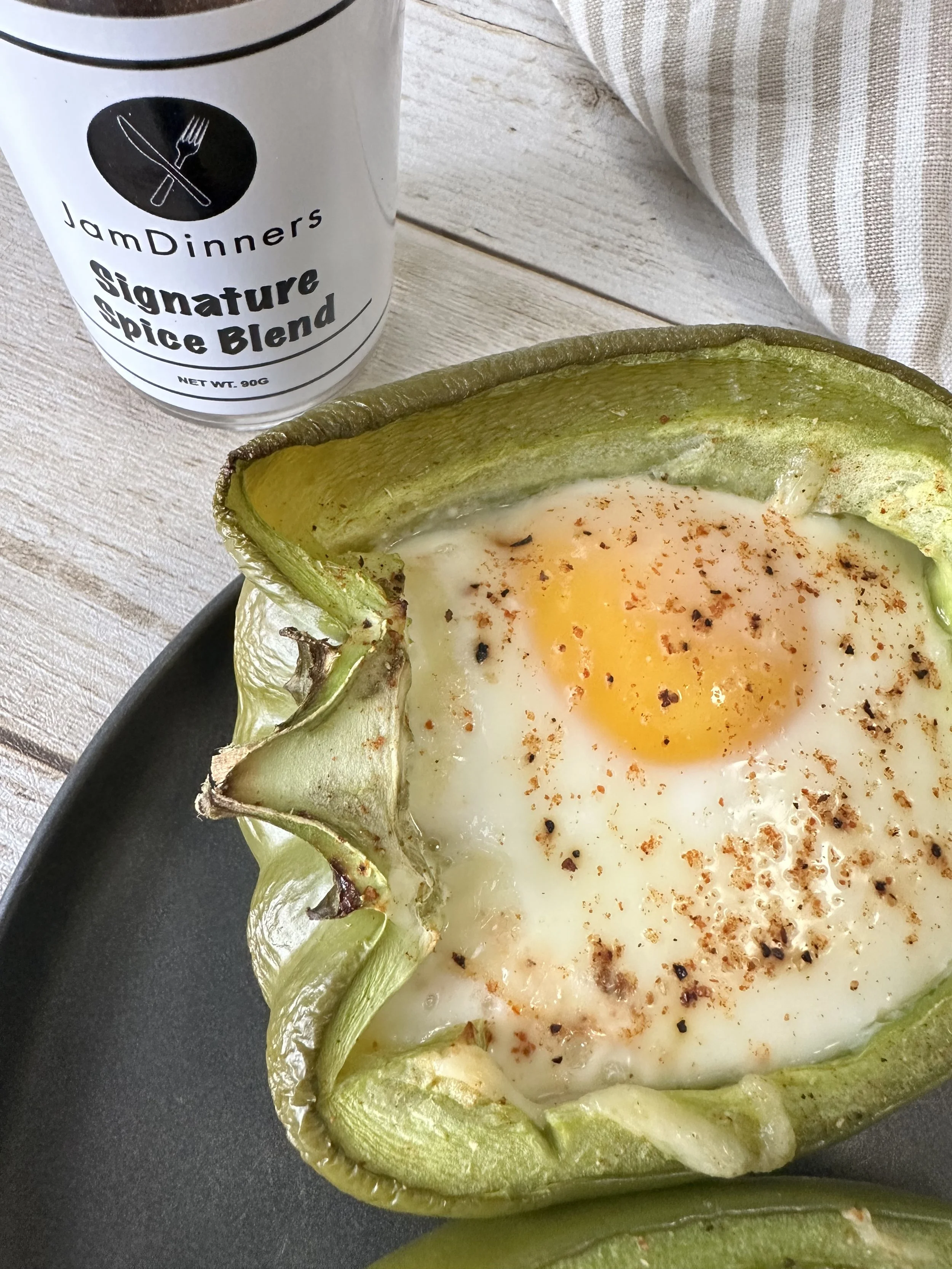 Egg Filled Peppers