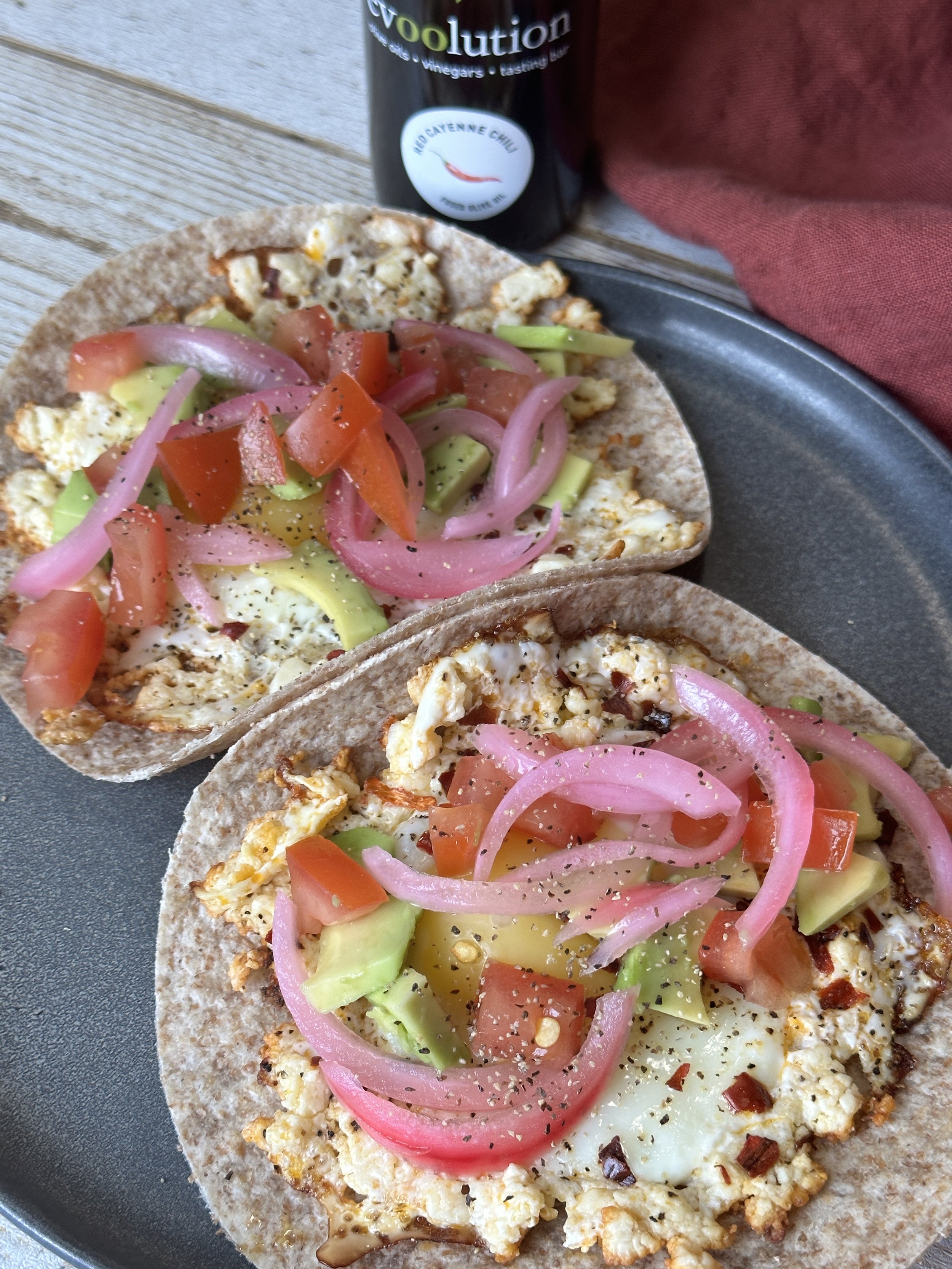 Spicy Feta Eggs