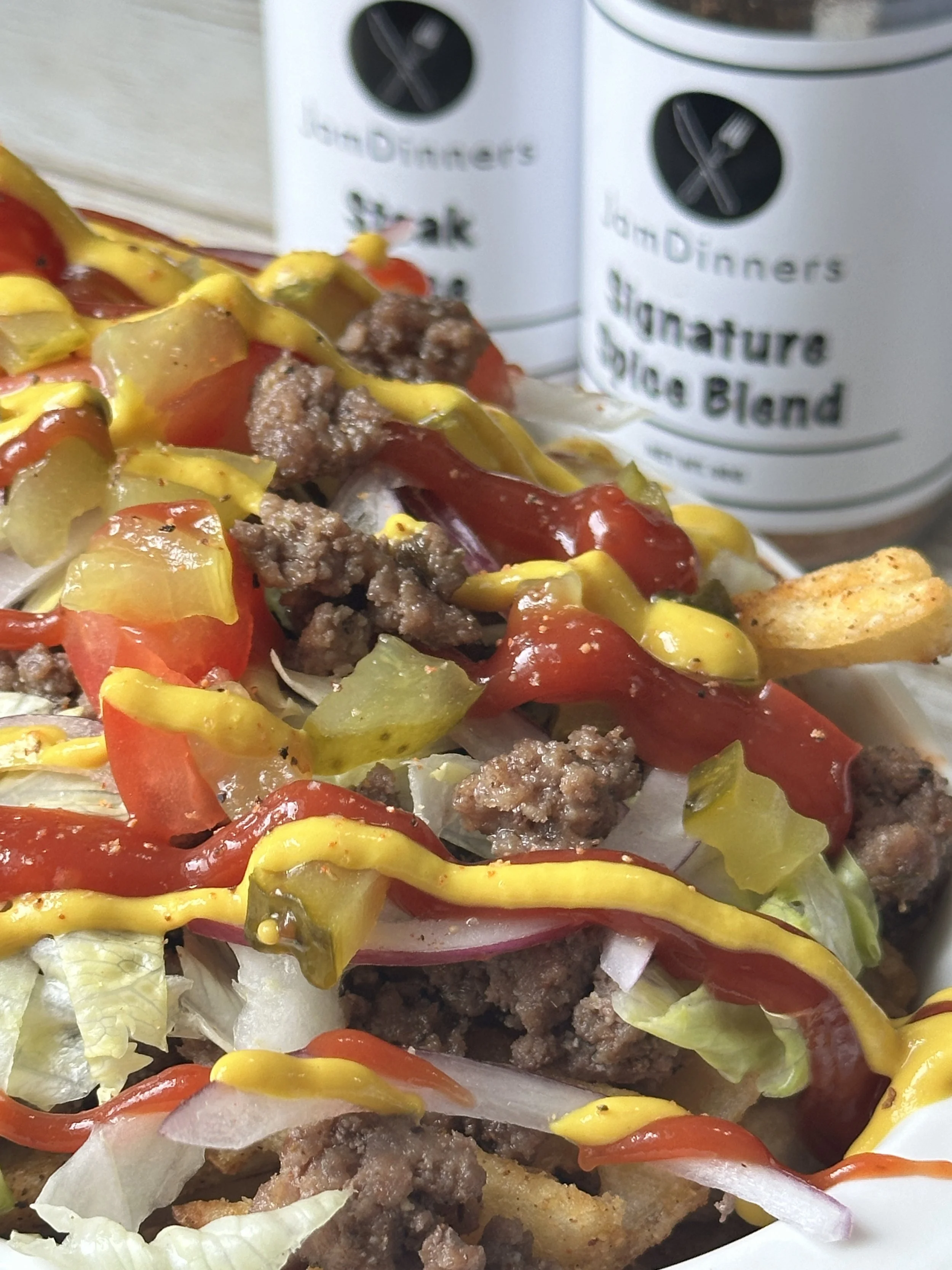 Cheeseburger Poutine