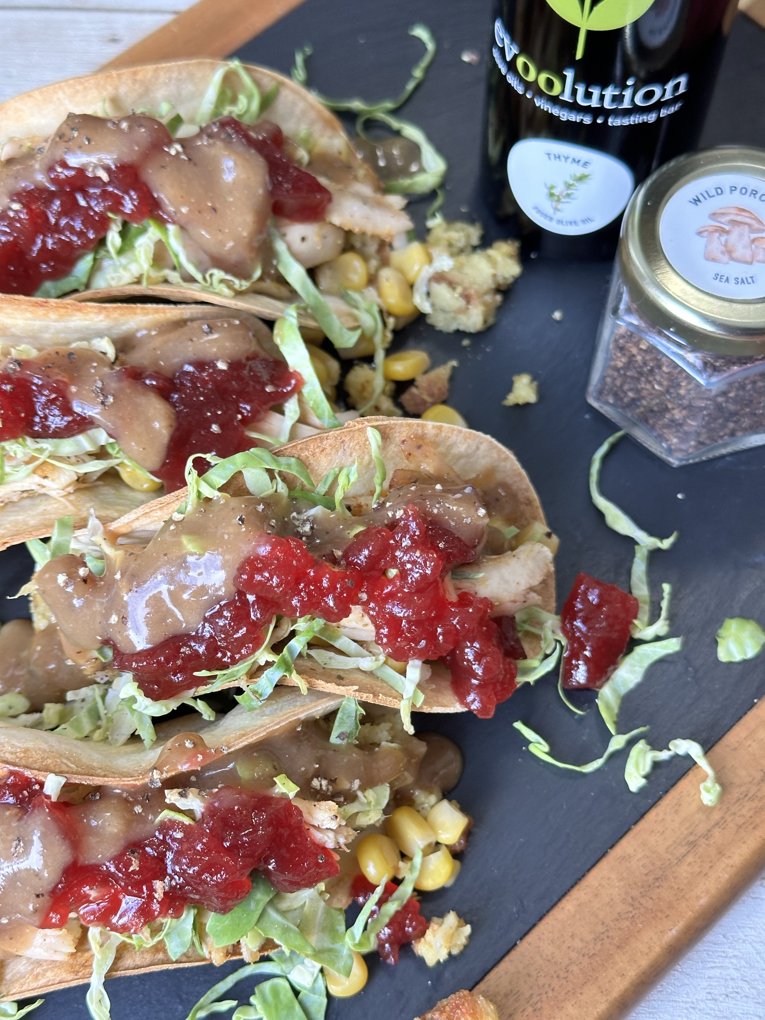 Leftover Turkey Tacos