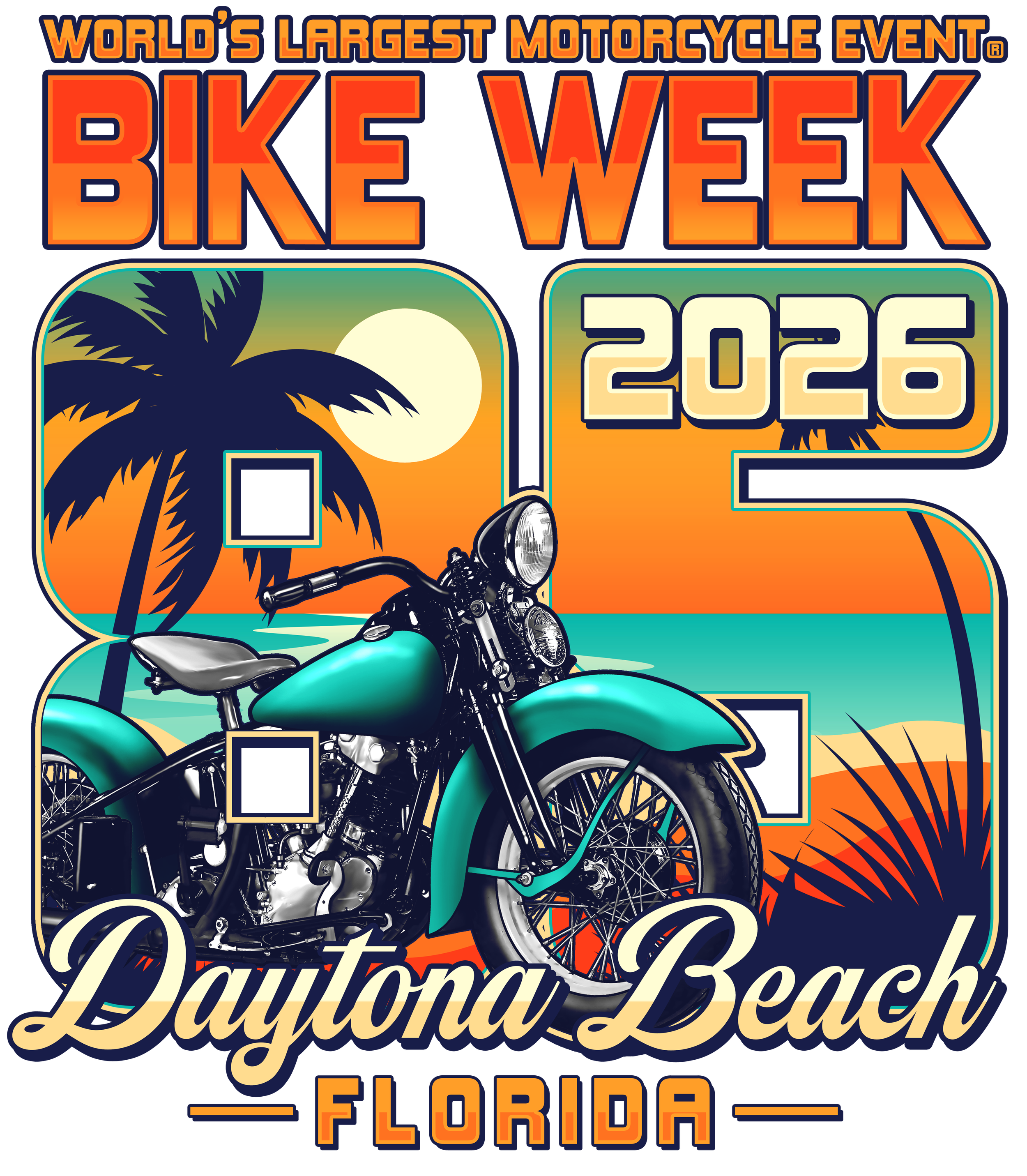 Official Daytona Bike Week 2026 Logo