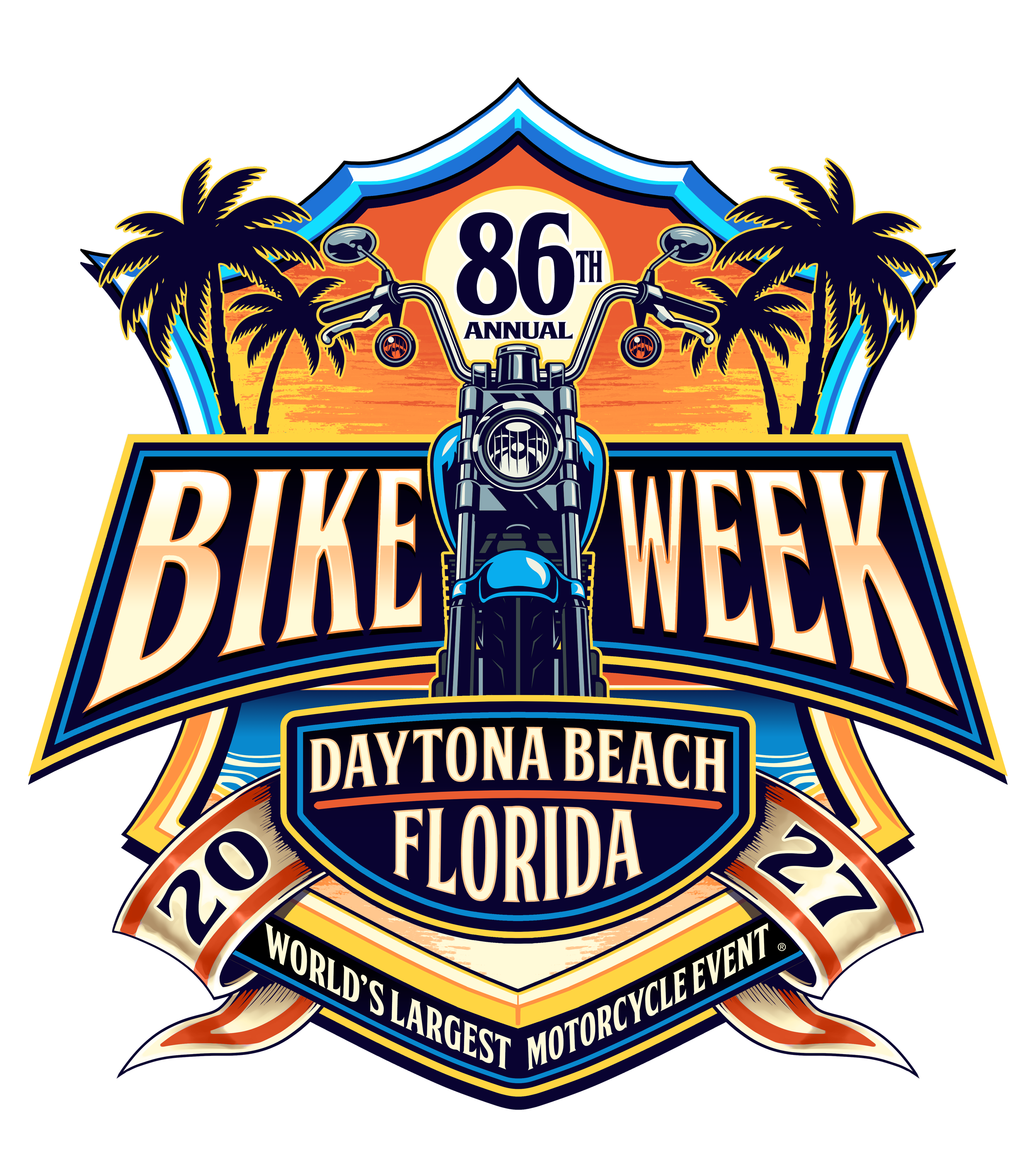 Official Daytona Bike Week 2027 Logo