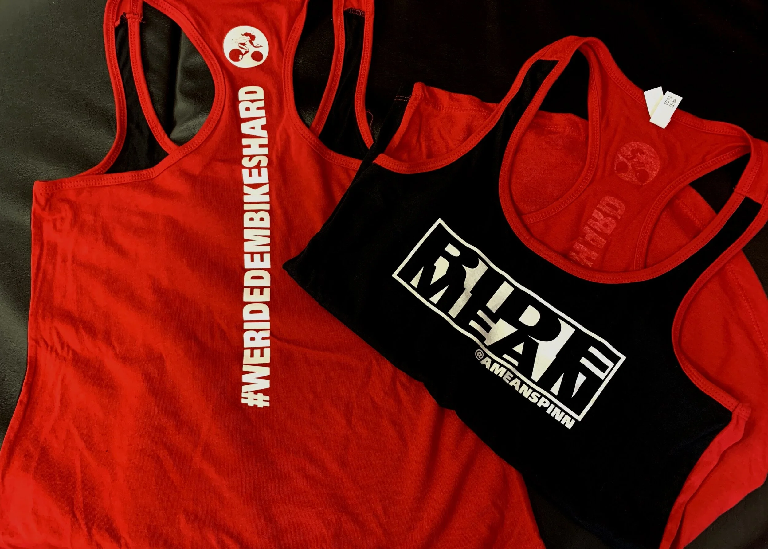 Red/Black Racerback  tank