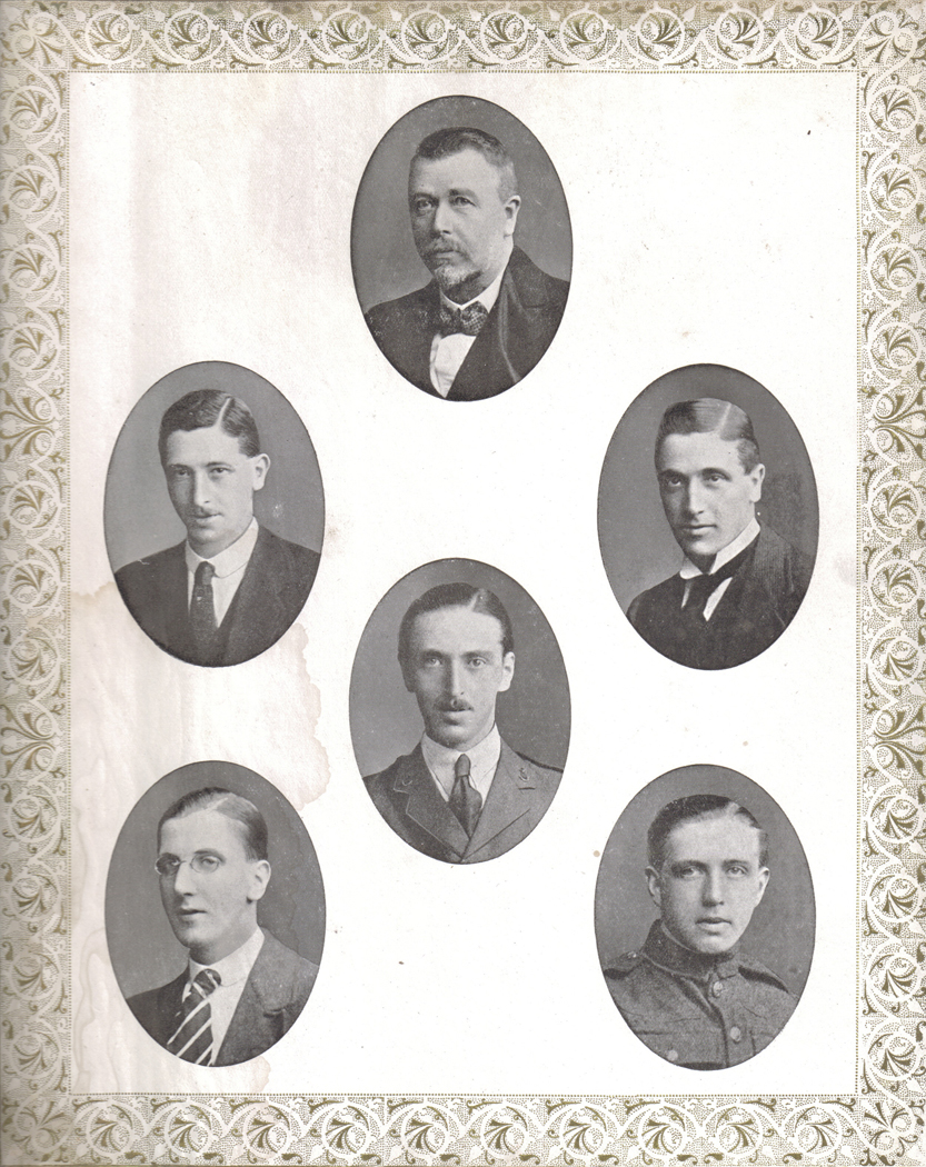 Robert Paterson and his 5 sons