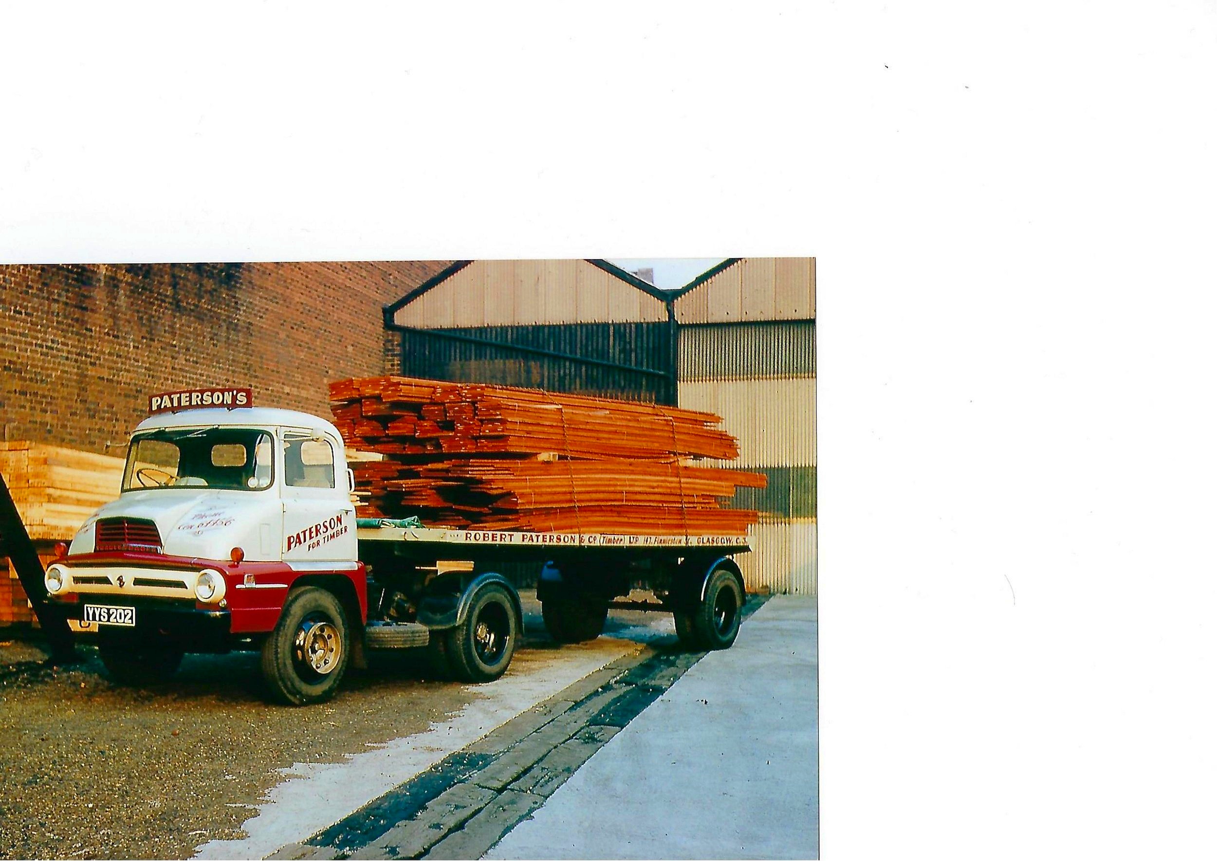 Paterson Timber truck from 1950s