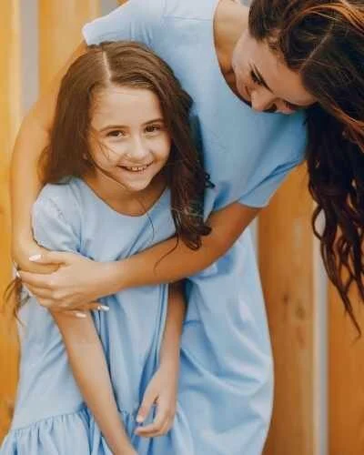Mother and daughter