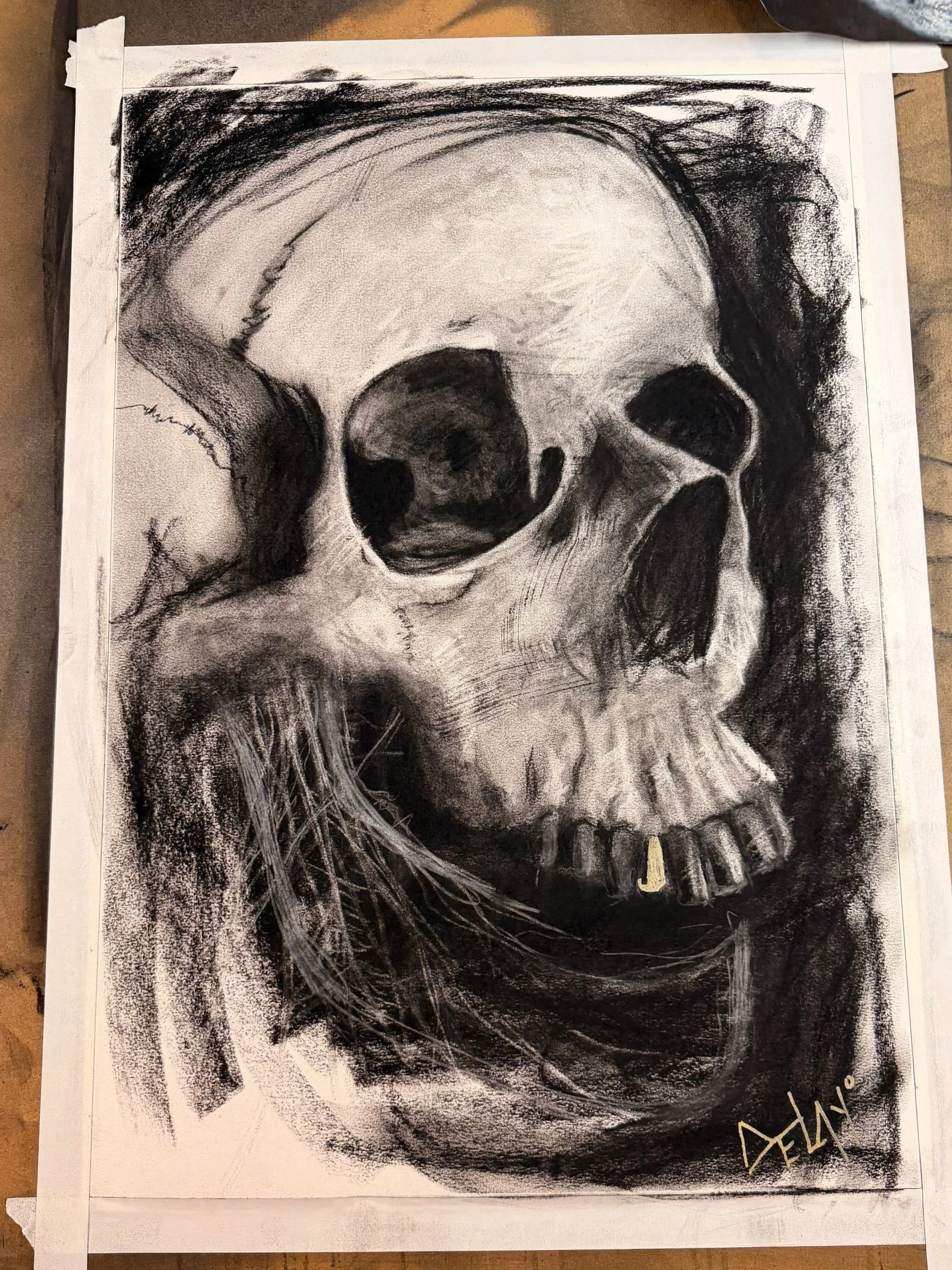 "Skully" - Original Art - SOLD OUT