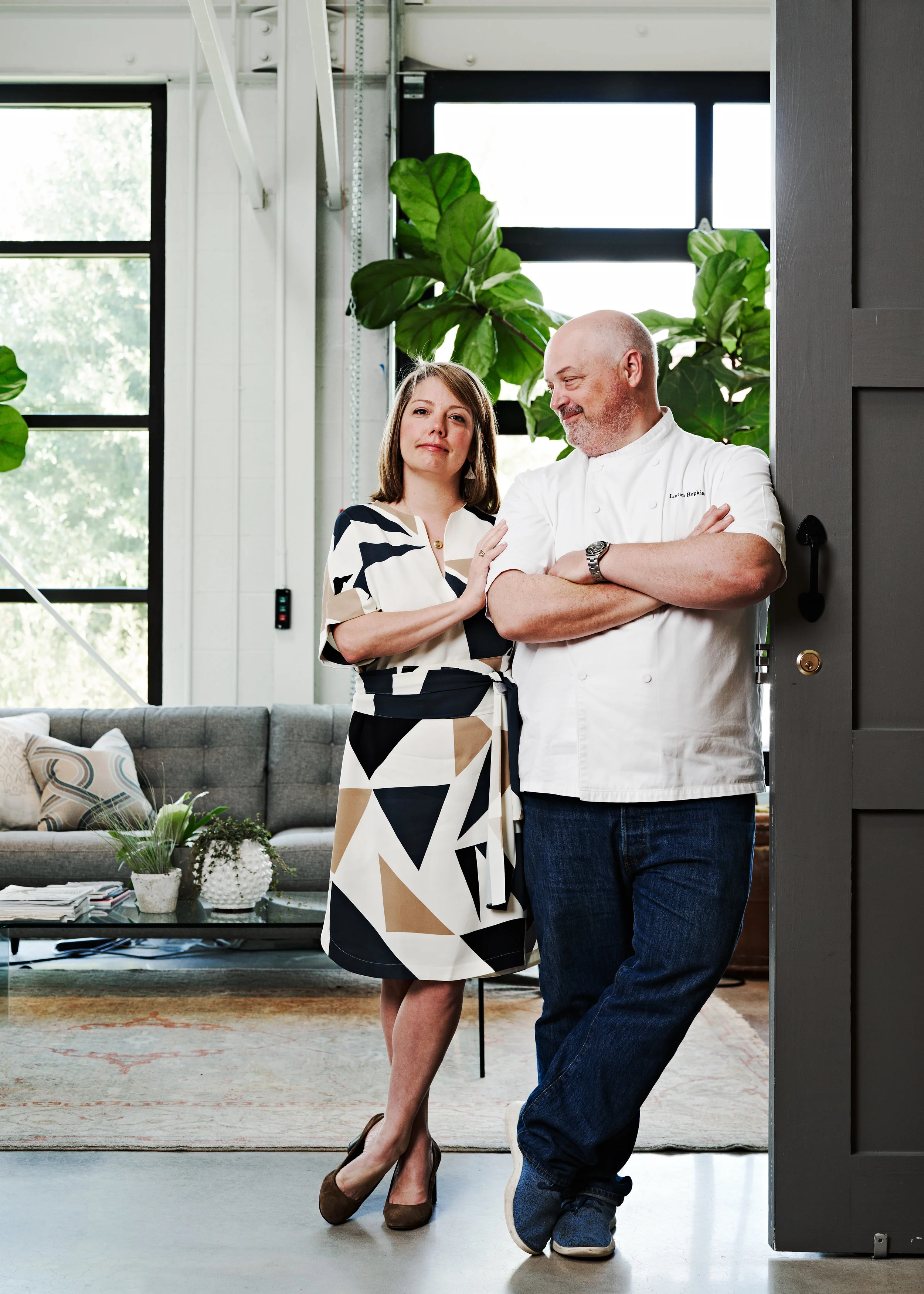 Gina and Chef Linton Hopkins