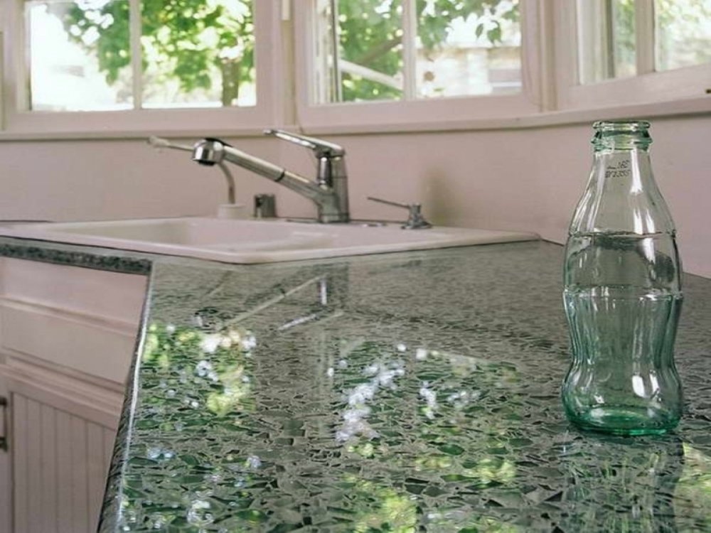 Recycled Glass Moonlight Stone Works, What Is Cost Of Recycled Glass Countertops