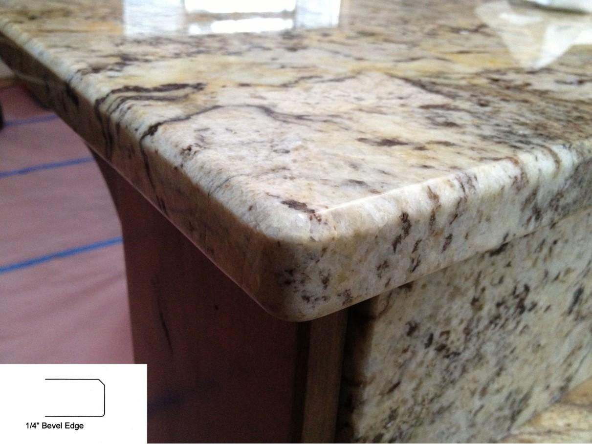 Edge Details Moonlight Stone Works Inc, How To Bevel Granite Countertop