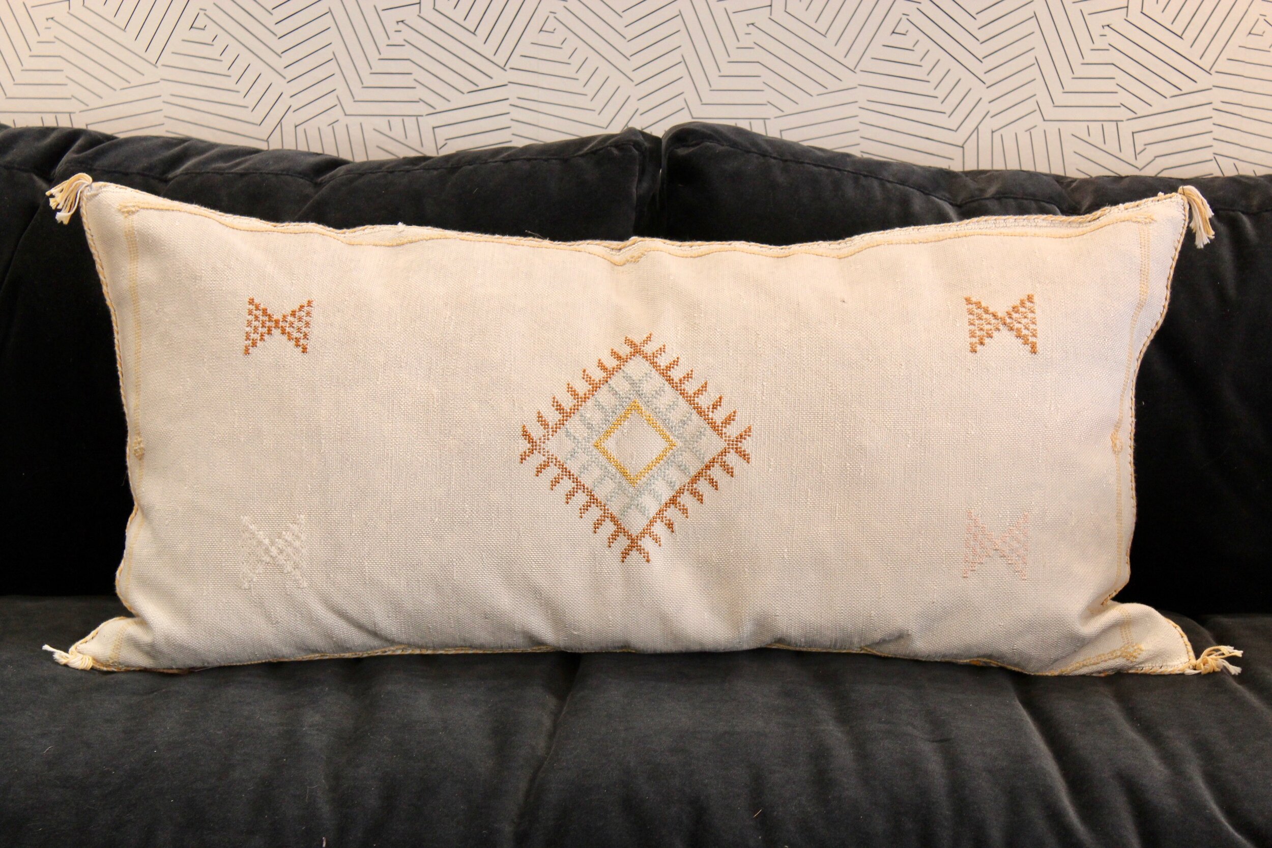 Moroccan Silk Pillow