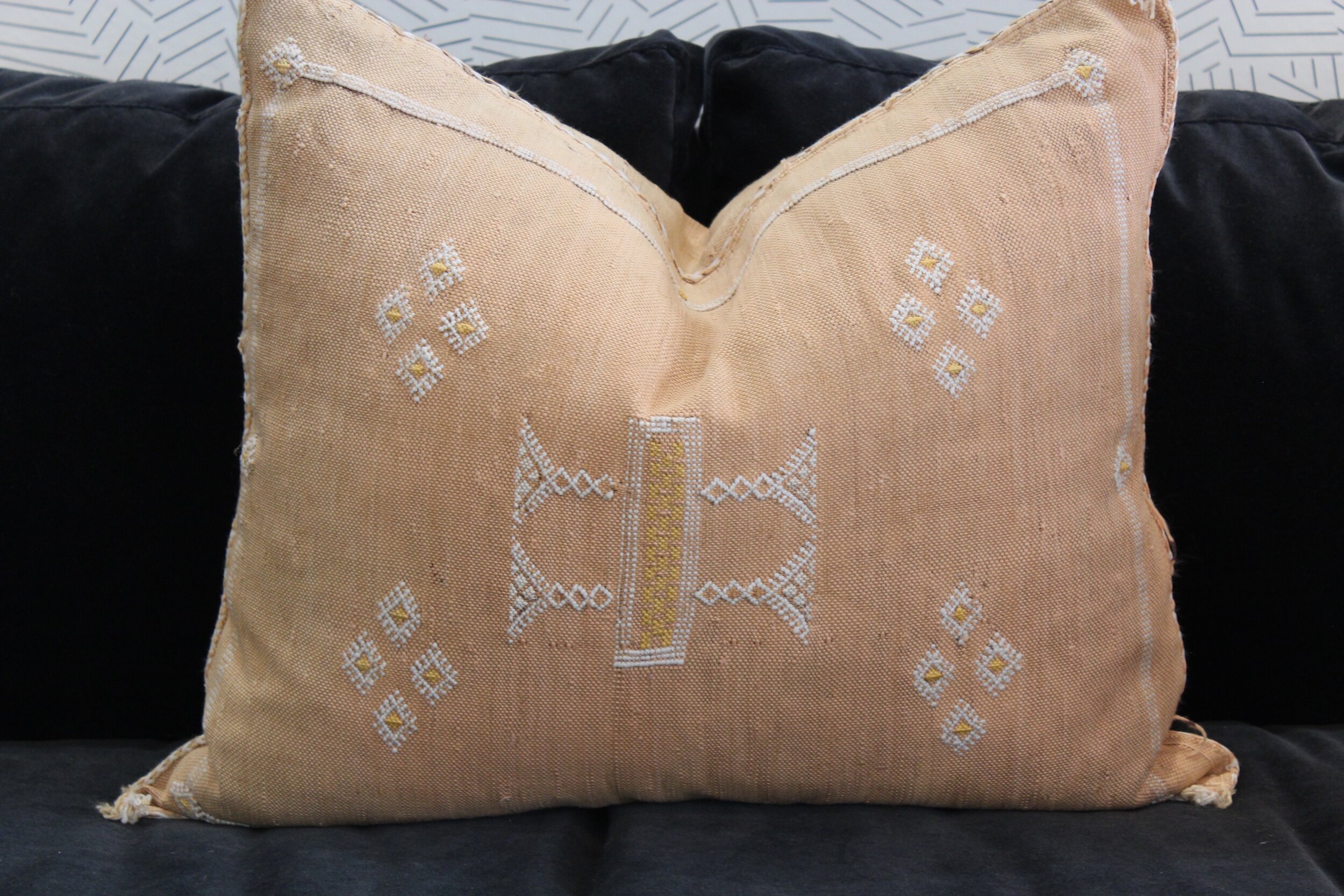 Moroccan Silk Pillow