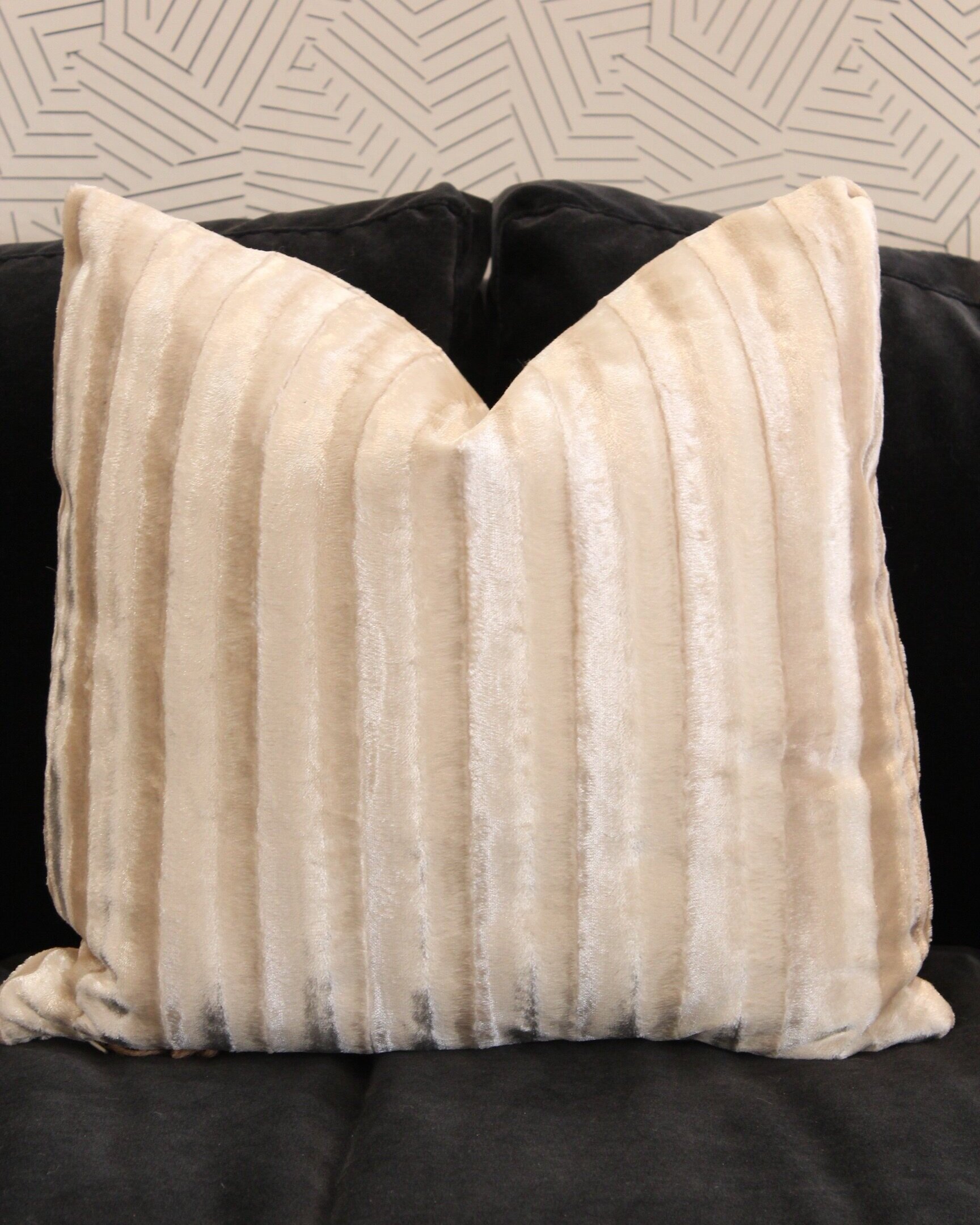White Fur Pillows