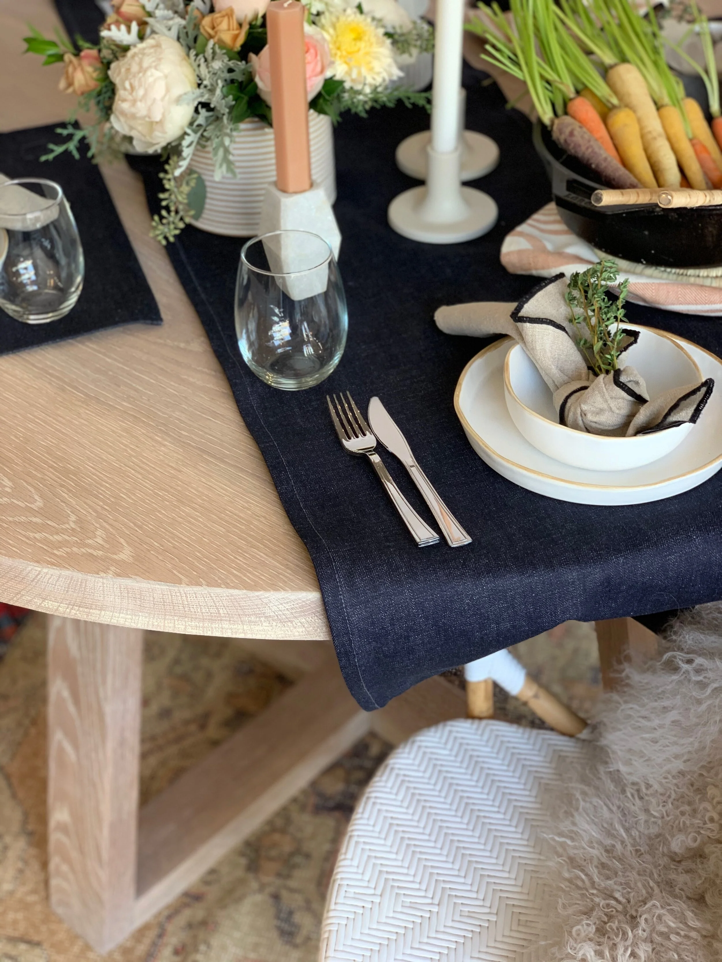 Denim Table Runner $79