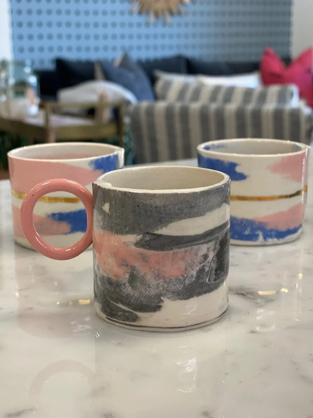 9. I’ve shown these before, but I just love these dainty double shot espresso mugs. Aren’t they just precious? Handmade of porcelain + holds 4oz of gratitude.Retail $28