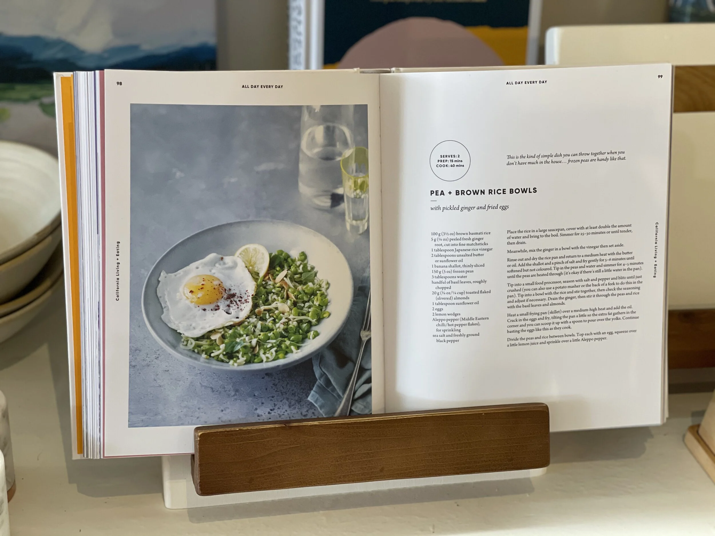 Cookbook Holder $150 - Assorted Cooking and Bar Books range $20 - $35