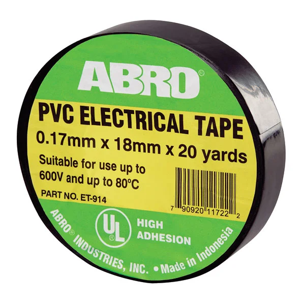CLASIFICADO UL CINTA PVC DE USO ELÉCTRICO