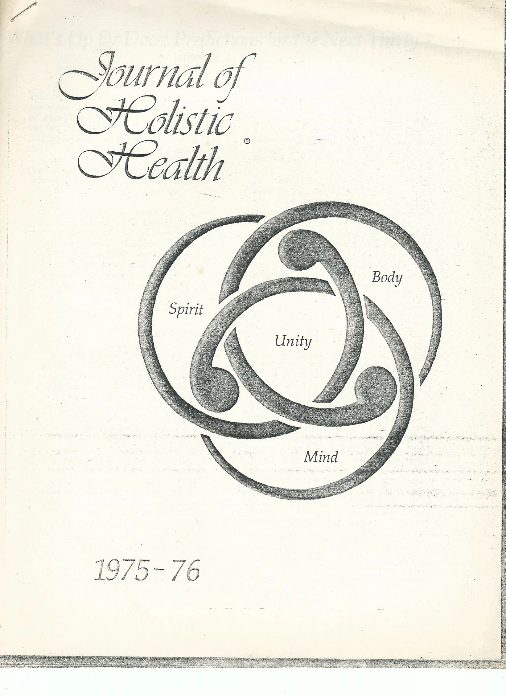 What's Up for Docs: Predictions for the Next Thirty Years