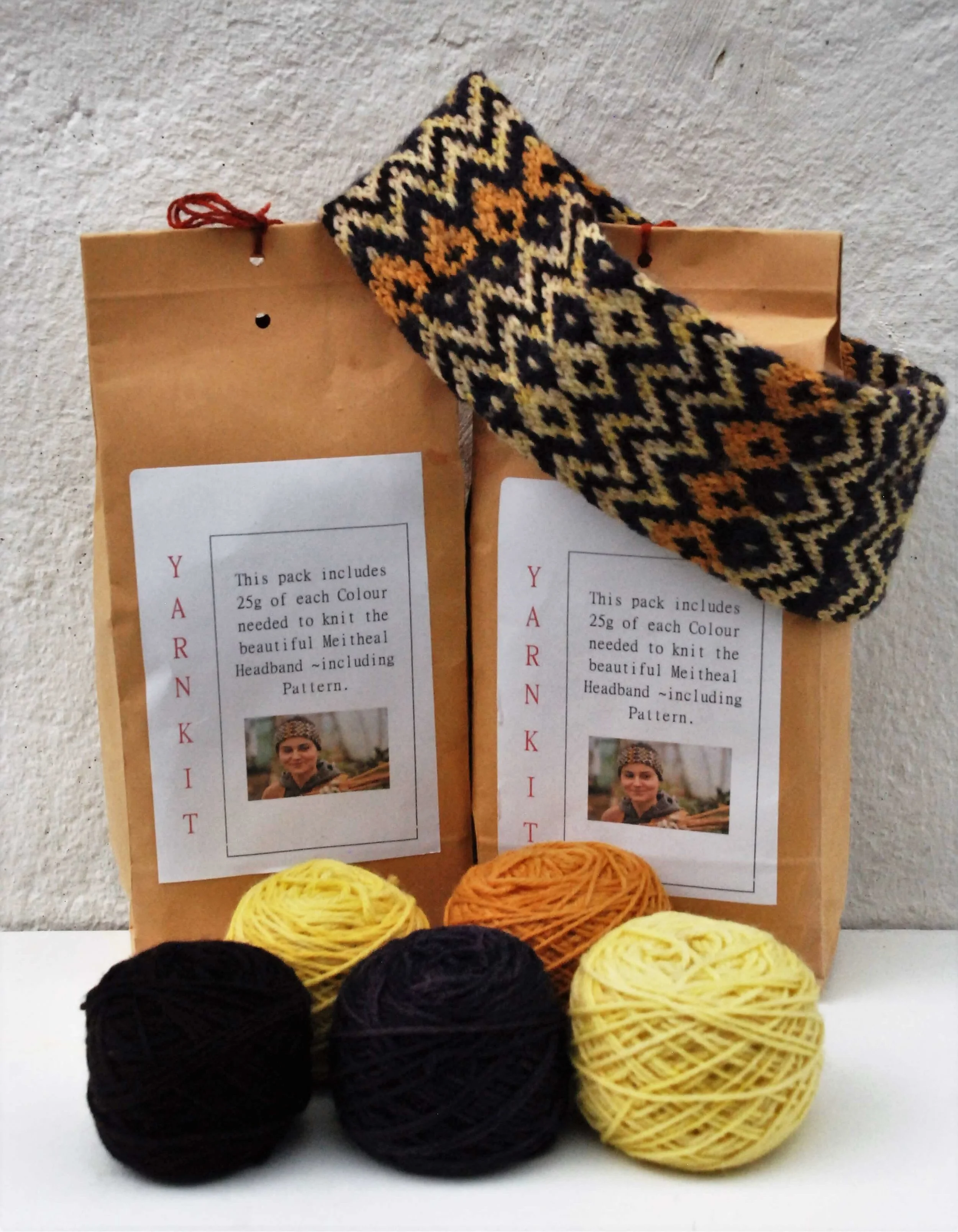 Meitheal Headband knitting kits