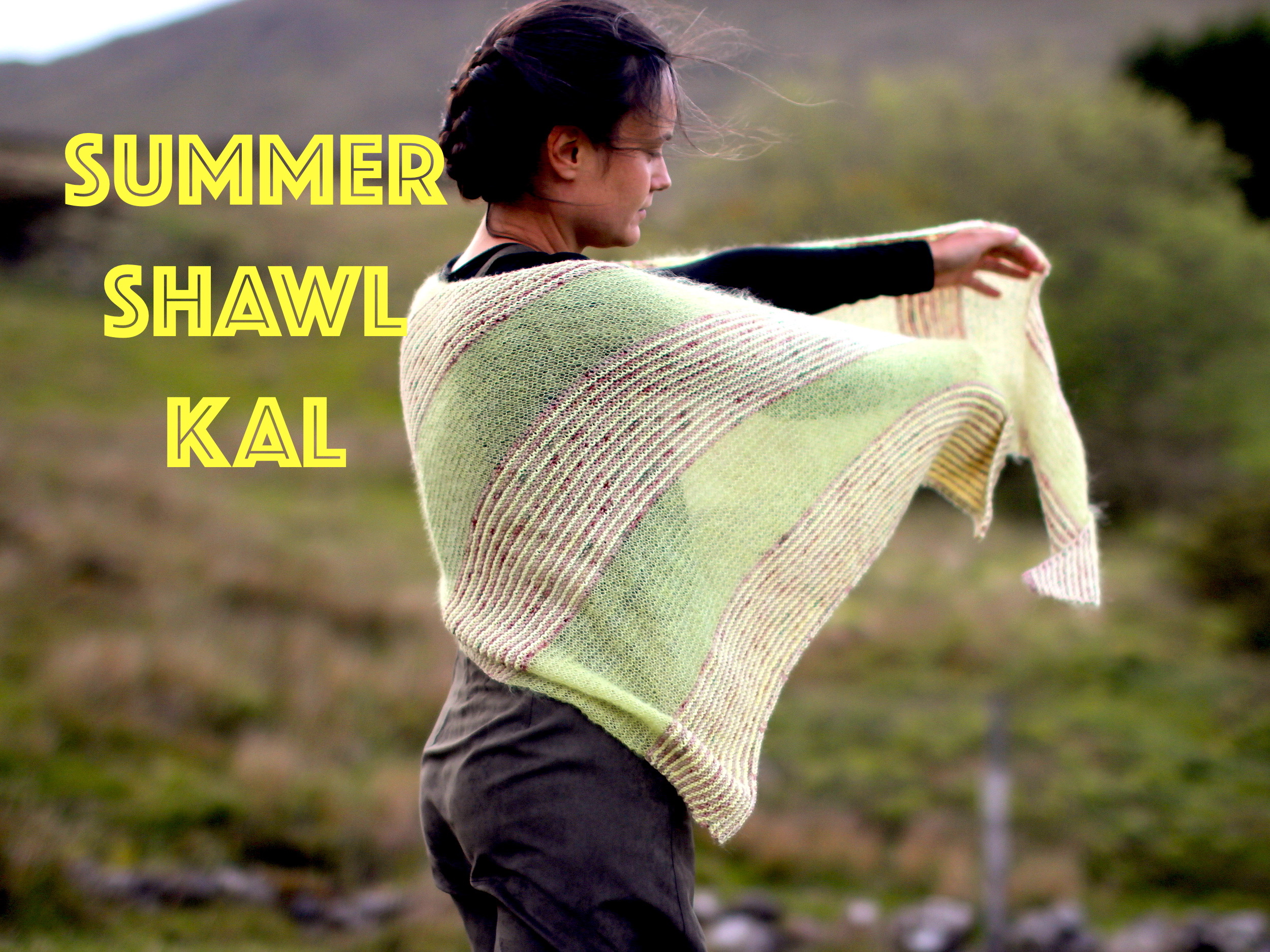 Samhradh samhradh shawl Knit Along