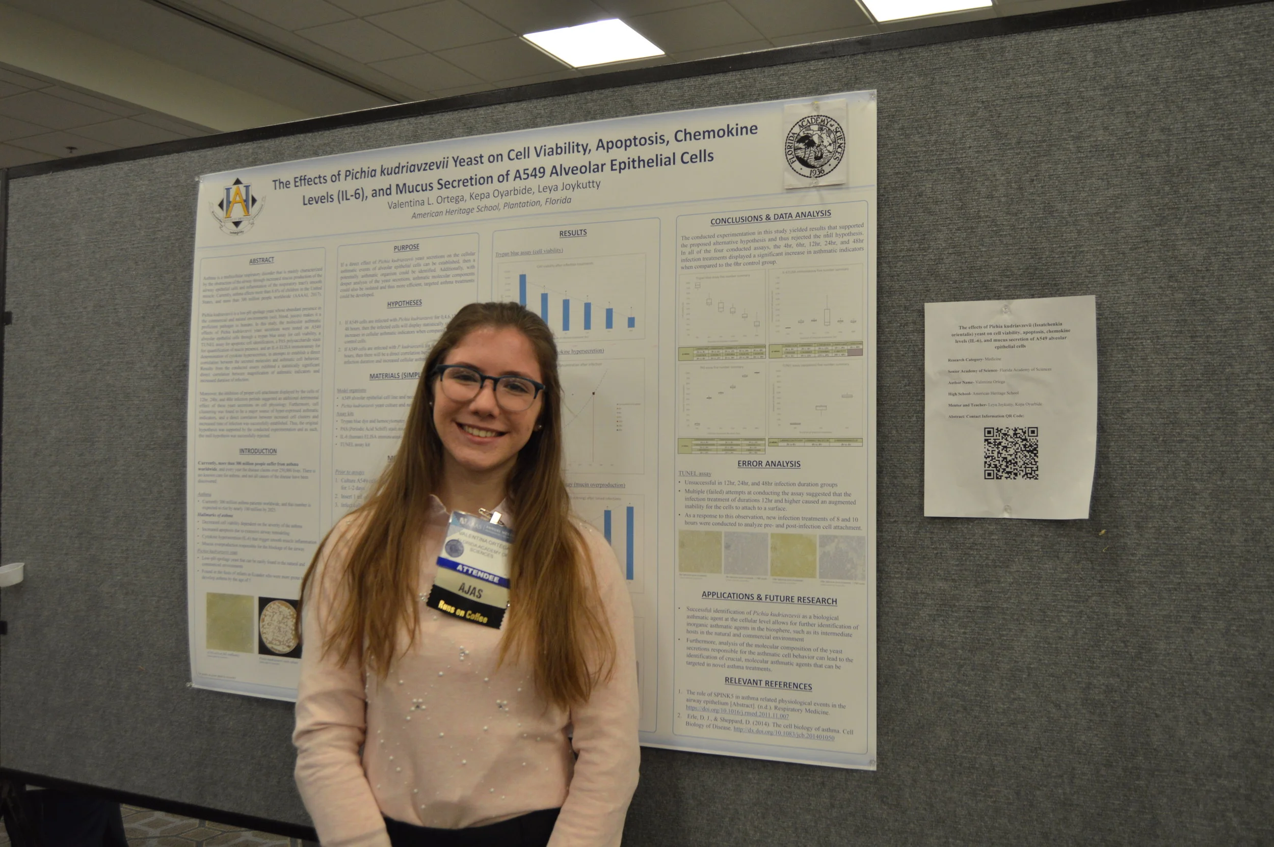 Valentina Ortega, FJAS Scholar