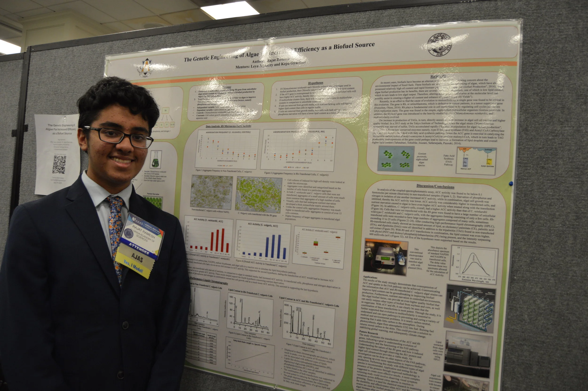 Rajat Ramesh, FJAS Scholar