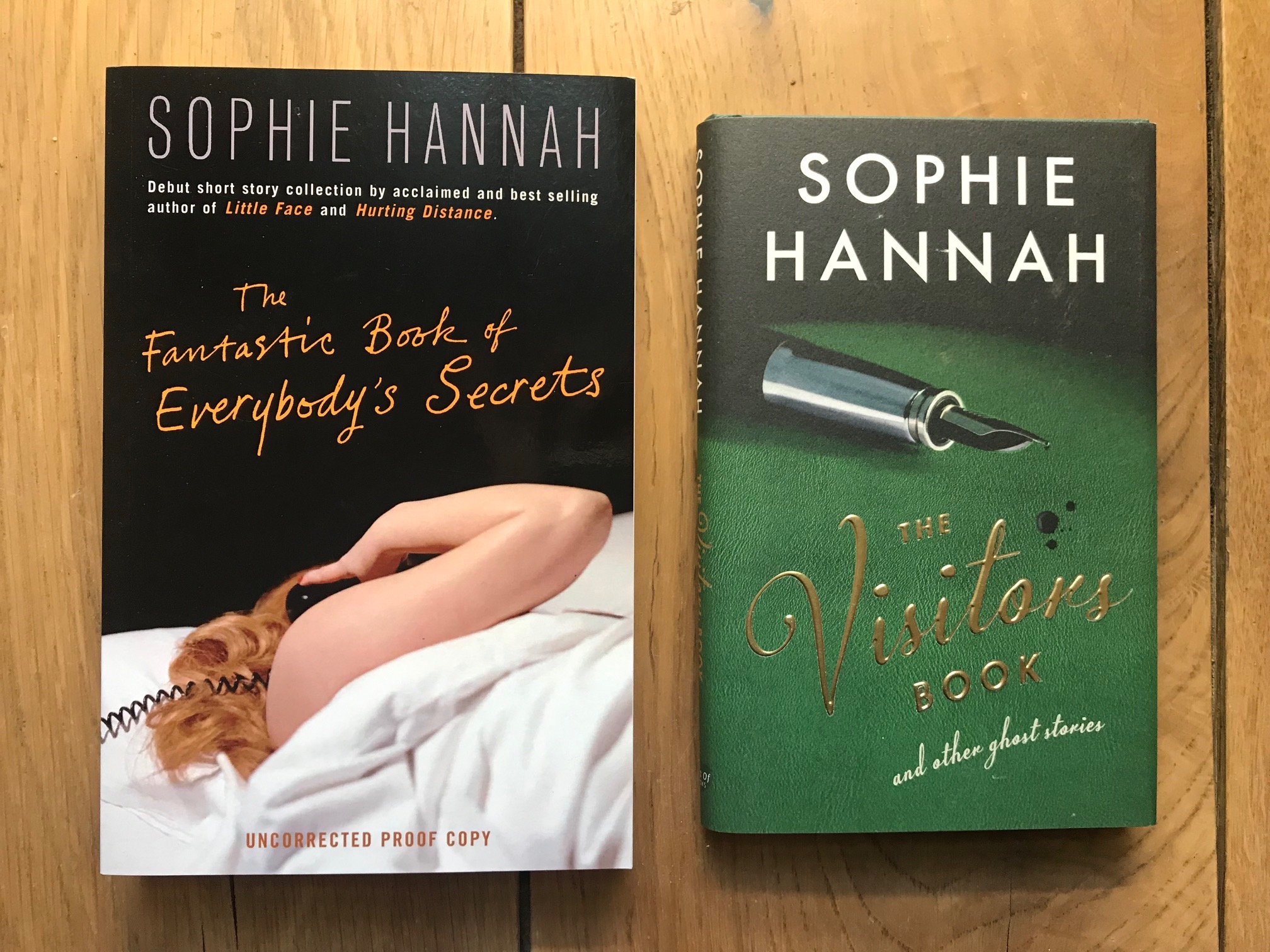 Sophie Hannah 2 books photo.jpg