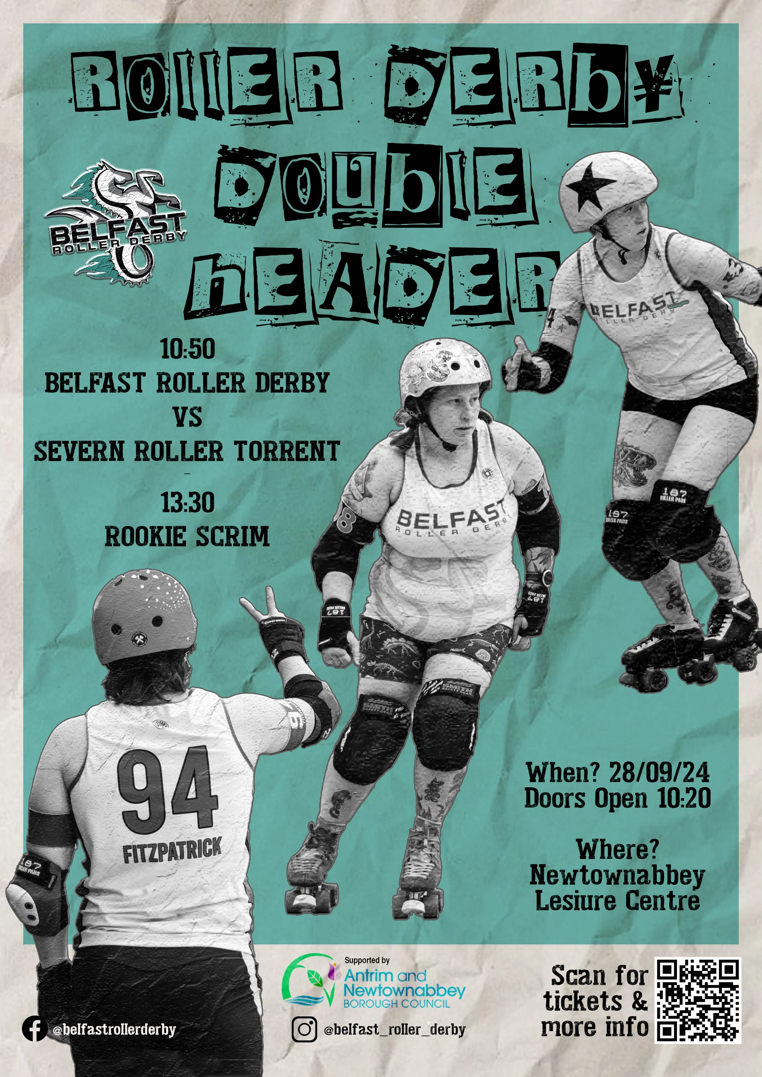 Belfast vs Severn Roller Torrent and Graduation Game