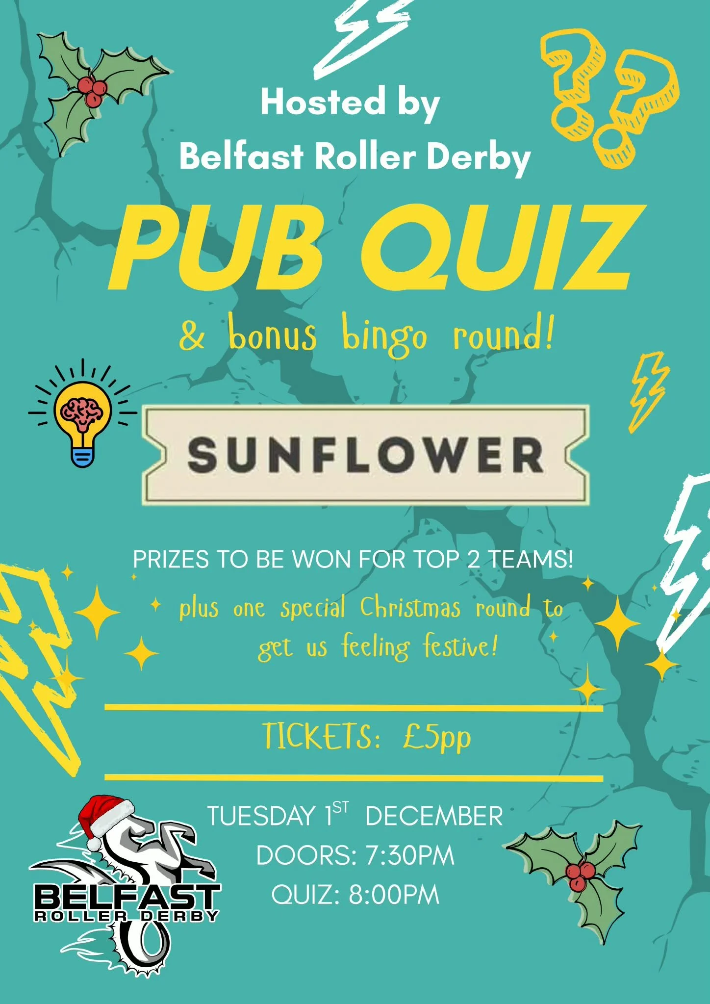 Festive Season Pub Quiz and Bingo Night