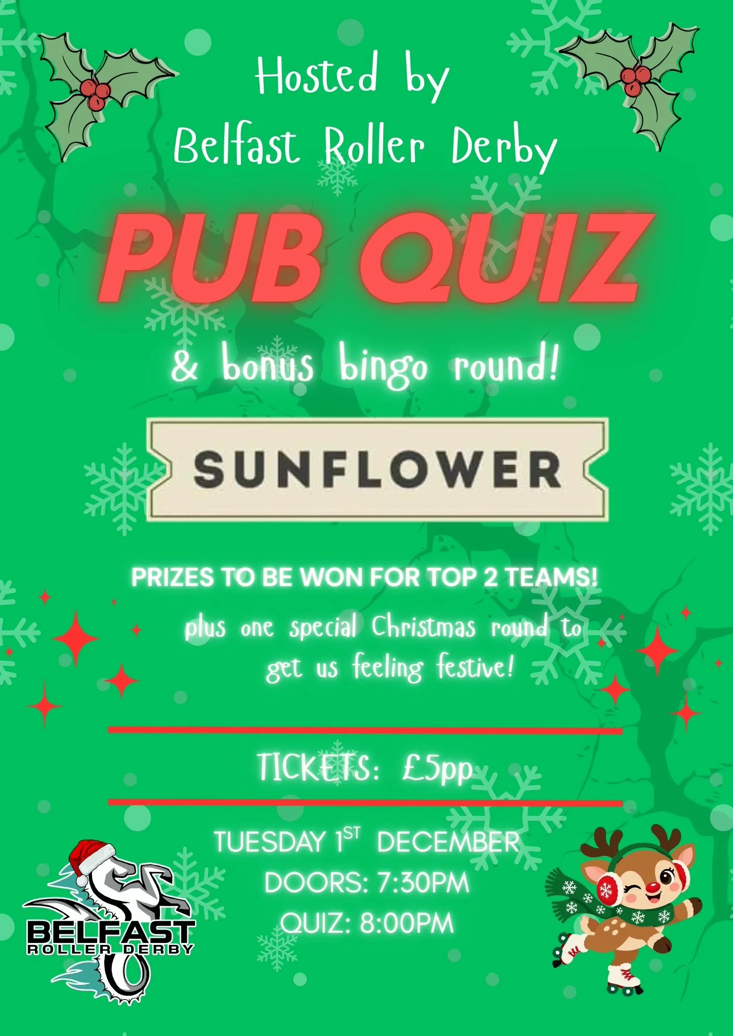 Festive Season Pub Quiz and Bingo Night