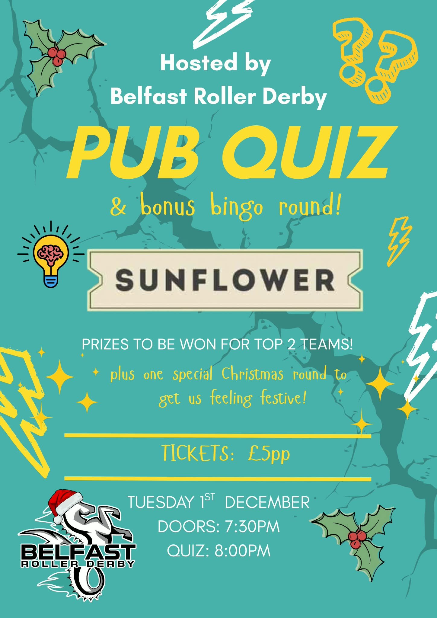 Festive Season Pub Quiz and Bingo Night