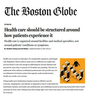 Opinion: Health Care Should be Structured Around How Patients Experience It