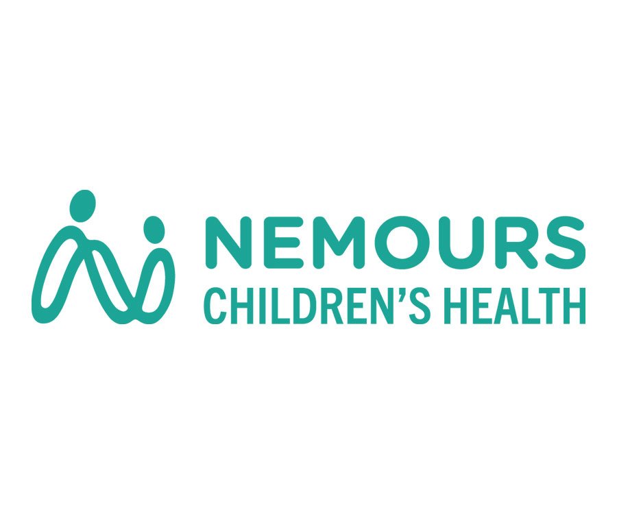 Logo of Nemours Children's Health with two stylized figures and the text 'NEMOURS CHILDREN'S HEALTH'