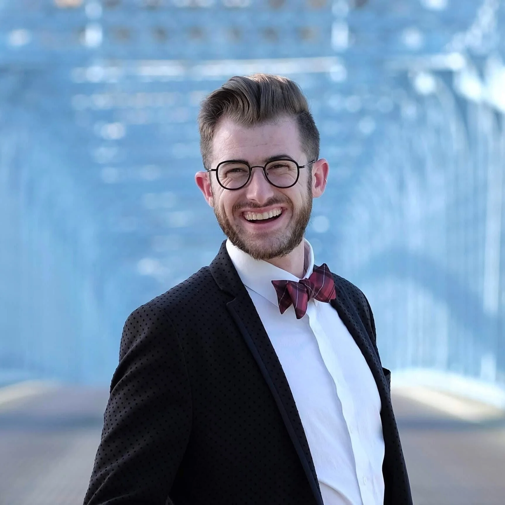 Please join us in wishing our very own @matthewumphreys  a very happy birthday!! Not only does he tickle the ivories, but his terrible jokes tickle our funny bones and his smile tickles our hearts. We love you, Matthew!