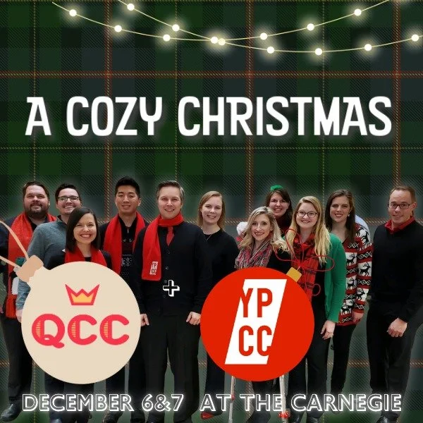 🎄Nothing hits like carolers at Christmas, which is why we're thrilled to have @ypccsing  with us this weekend for our Cozy Christmas show! (grab your tickets now to get the best seats!)