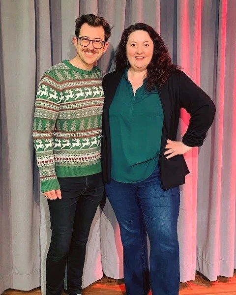 Tune in today at 5pm to hear Sarah and Matthew spread a little musical Christmas cheer on @cincinnatipublicradio  or visit https://cinradio.org/studiosessions/ 🎄🎶