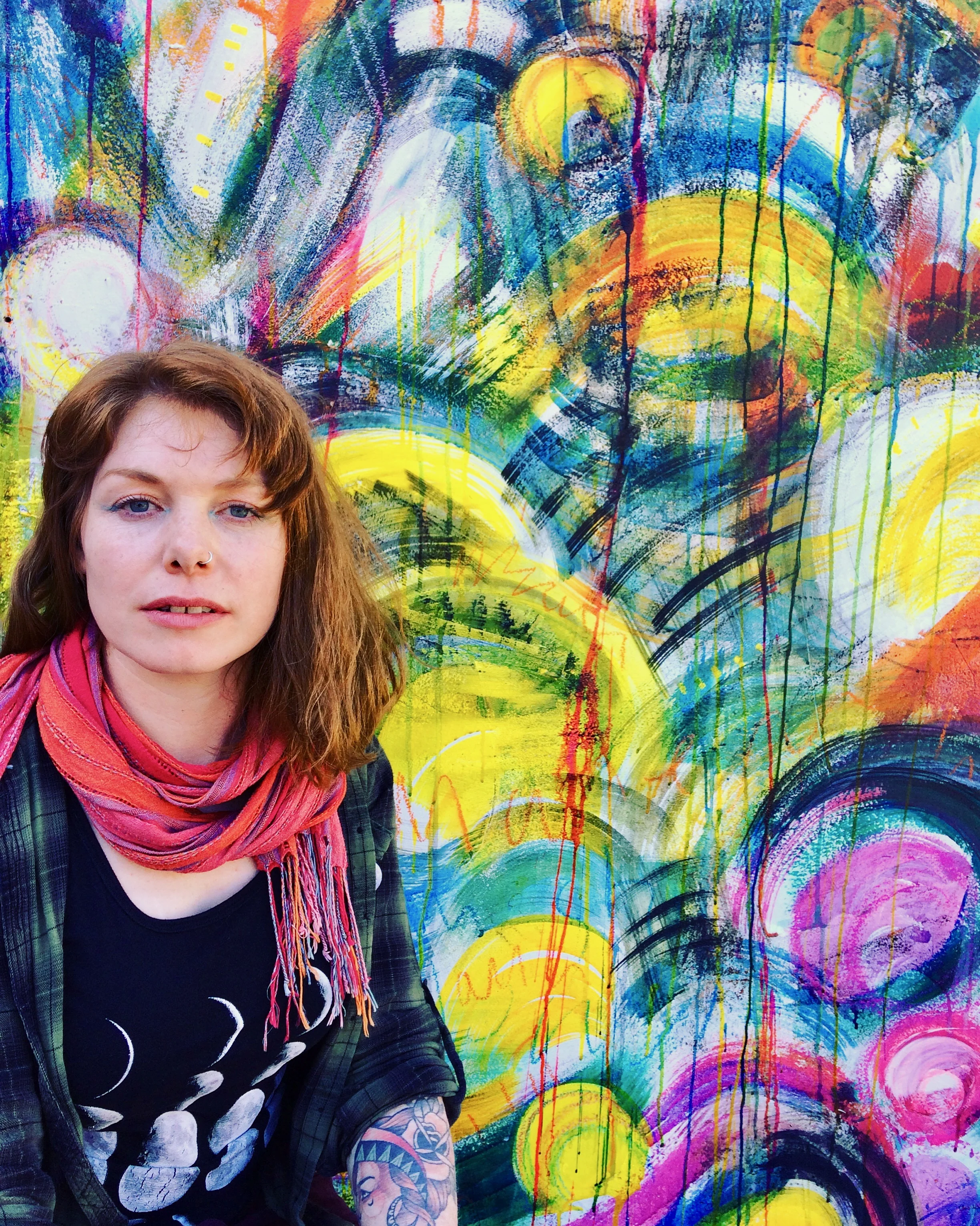 Live Painting at Street Level Art Festival