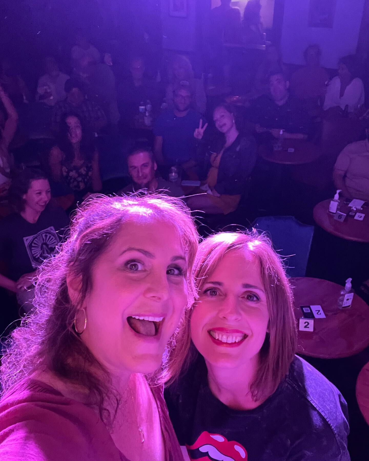 It was a fantastic first 𝗦𝗮𝗺 &amp; 𝗦𝗮𝗿𝗮𝗵 𝗦𝗵𝗼𝘄! A big thanks to to packed (and vaxxed) audience and the incredible @wendyliebman who had us constantly rolling with laughter! We were so lucky to have the hilarious @raneirpollard (and his da