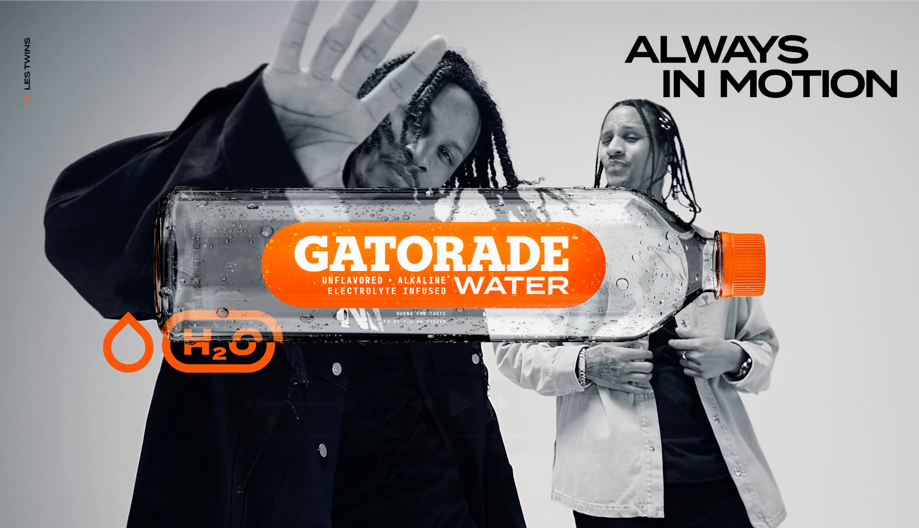 Gatorade Water A new unflavored water | led production of motion and stills | Captured by Marcus Smith
