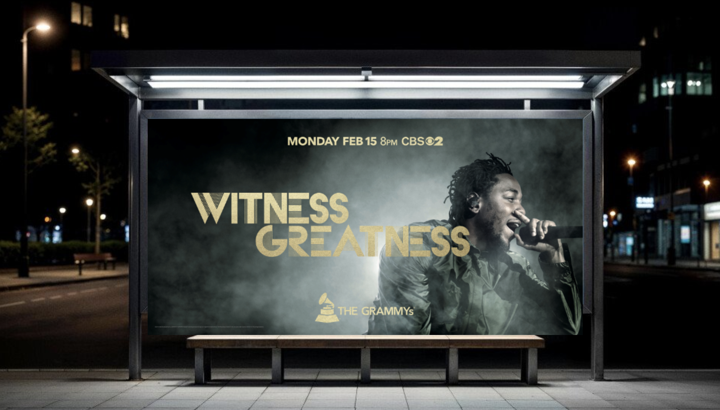 Witness Greatness Campaign for Grammys | OOH and Social