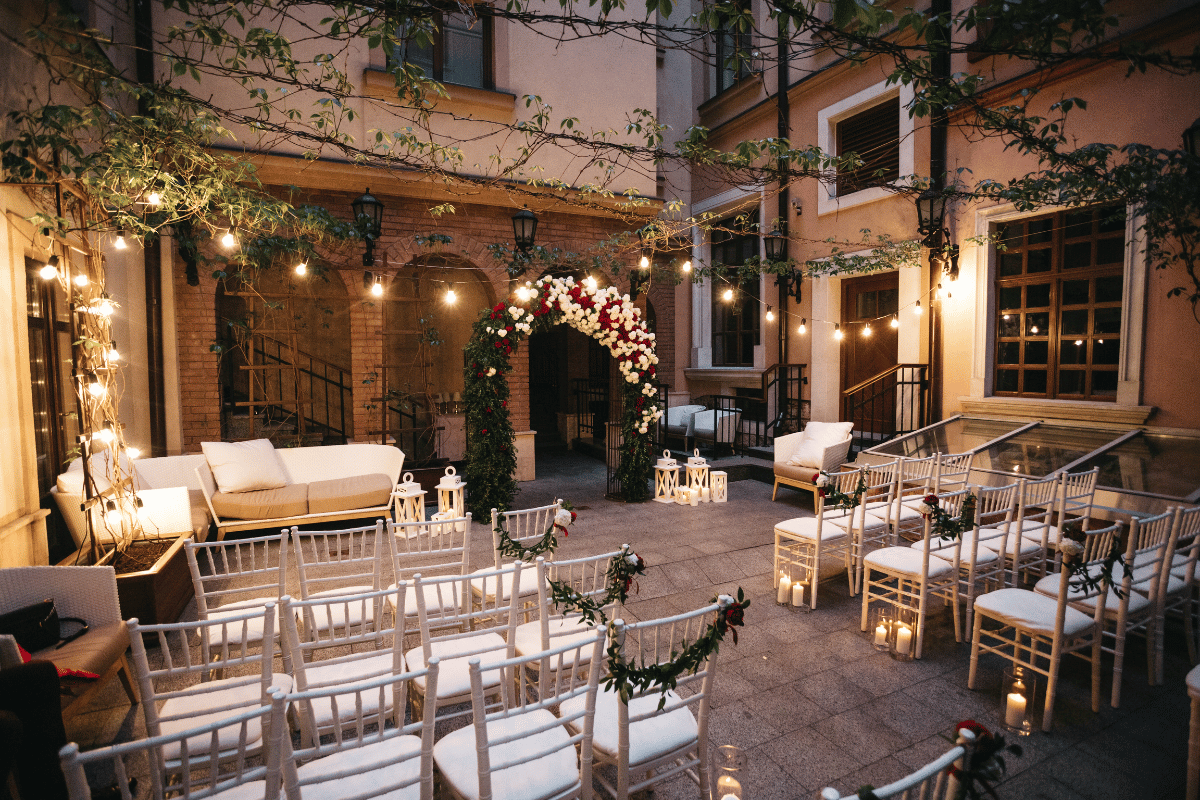 A wedding venue in El Paso